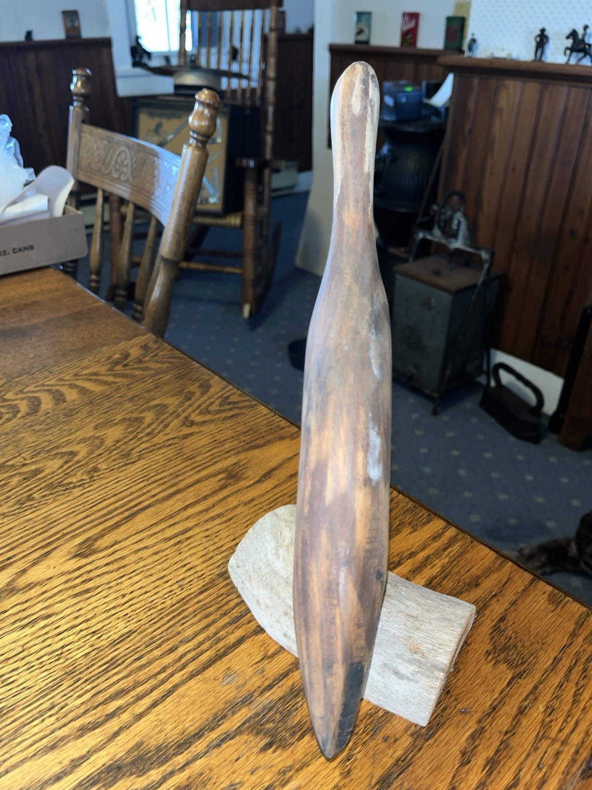 Shorebird Decoy Signed