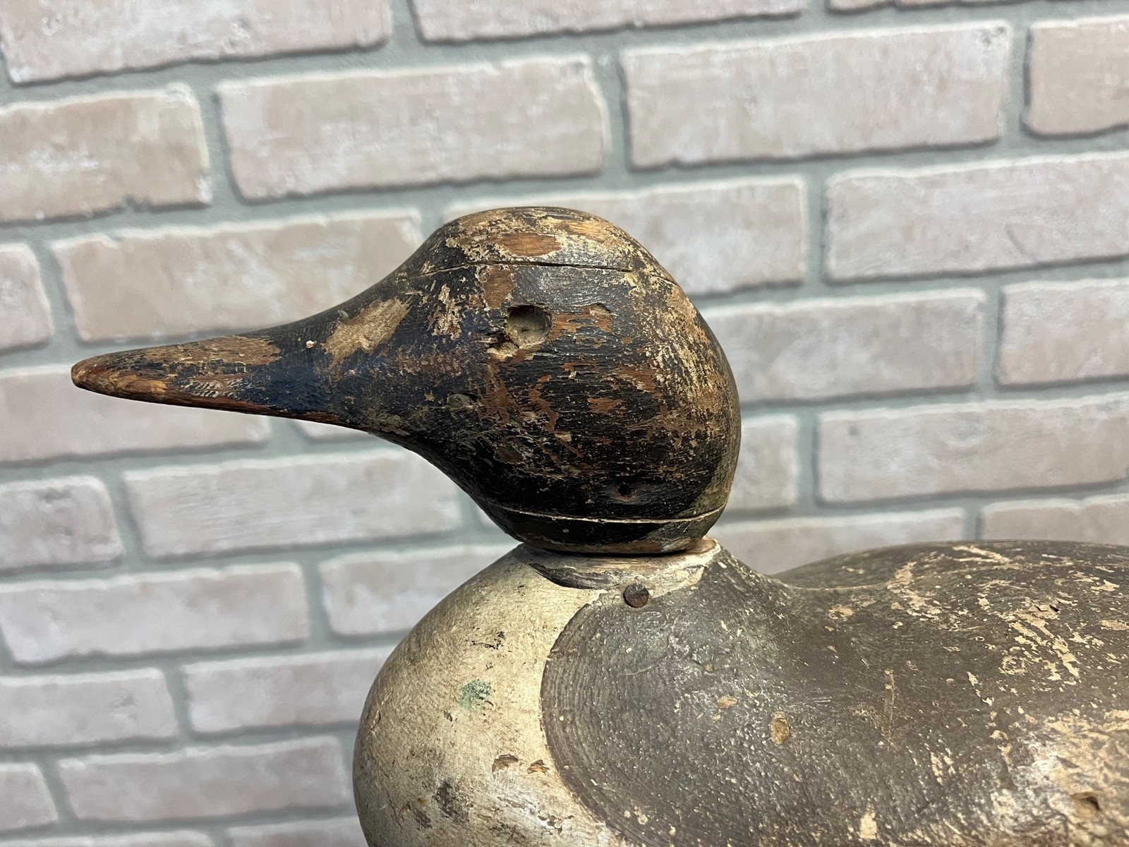 Vintage Mason Pintail Decoy Third Grade Original Paint Wooden Wood