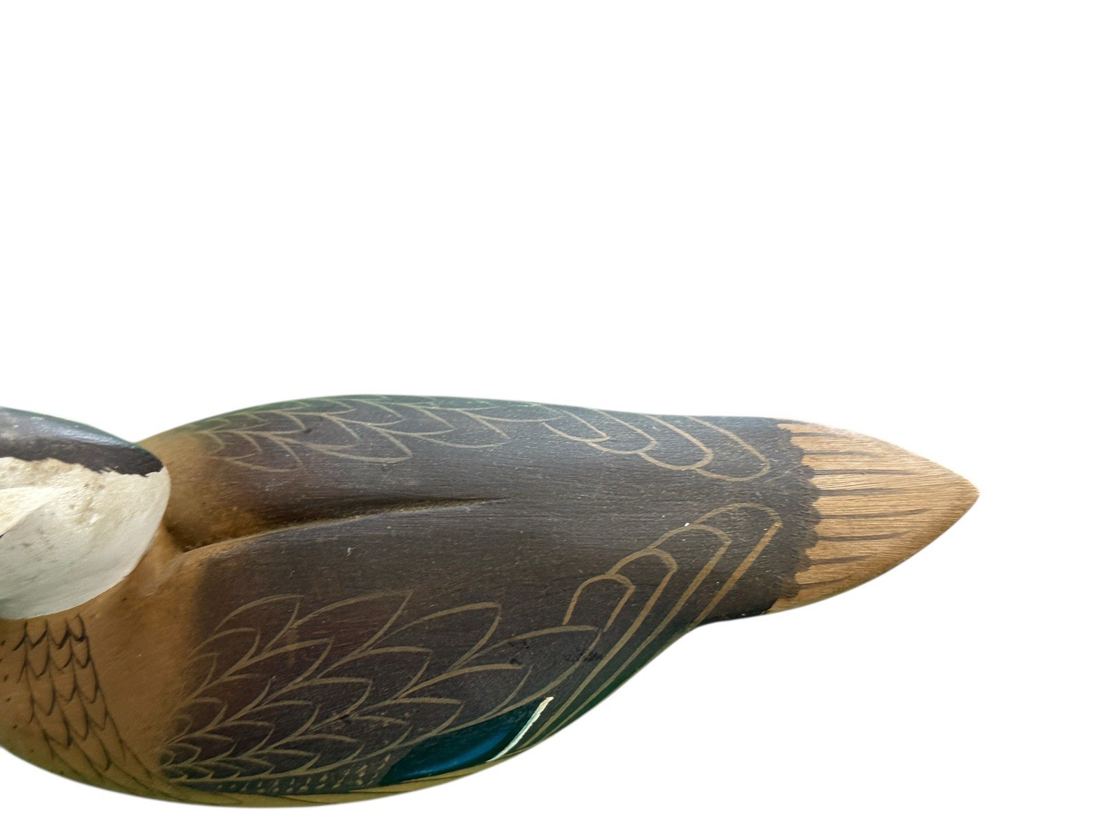 William Bill Coleman Chestertown MD 1/2 Size Wood Duck Decoy Pair Original 1970