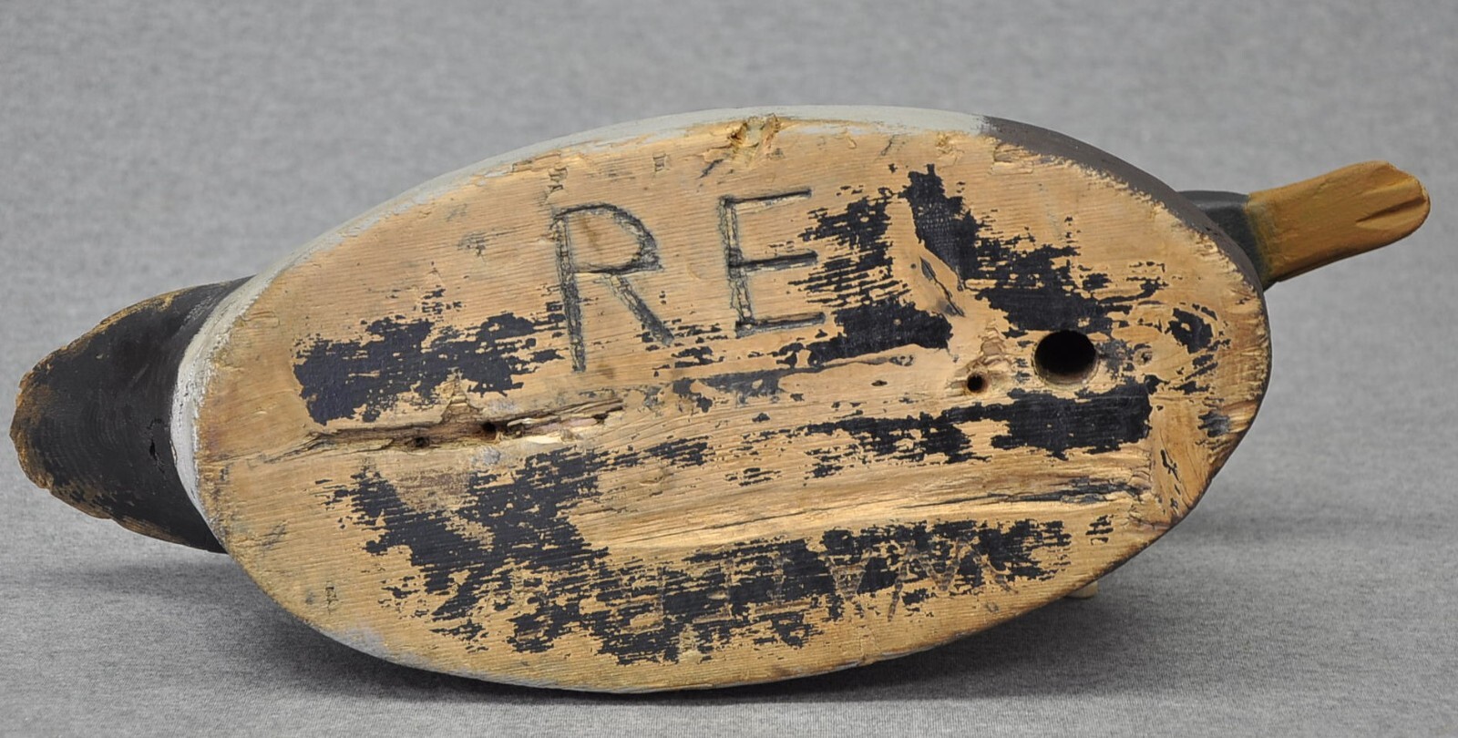 VINTAGE MALLARD DRAKE DUCK DECOY AVE. CONDITION HUNTER’S PAINT, AGE CRACKS, WEAR