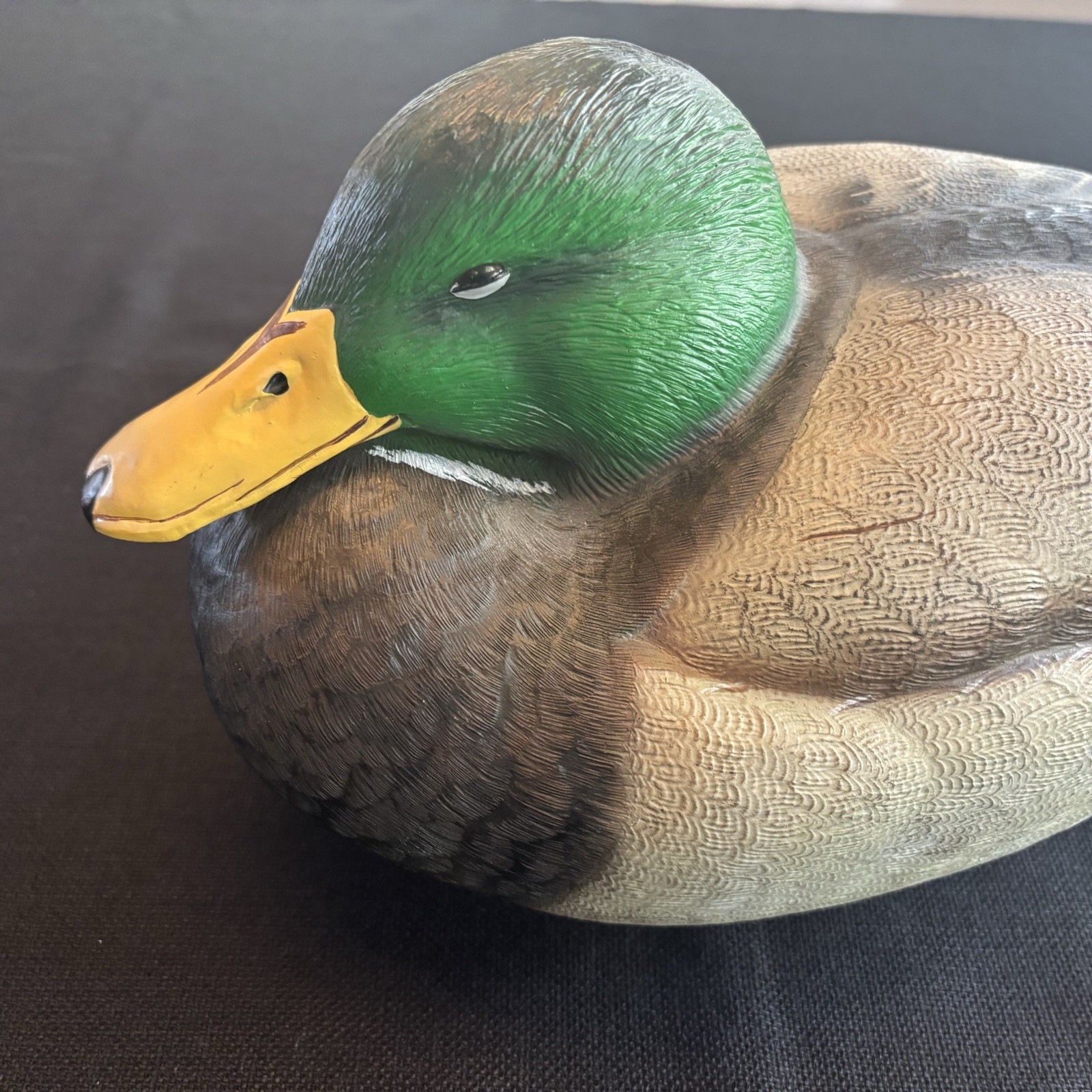 Ducks Unlimited ~ Dick Rhode Shooting Rig Collection ~ Mallard Duck Decoy