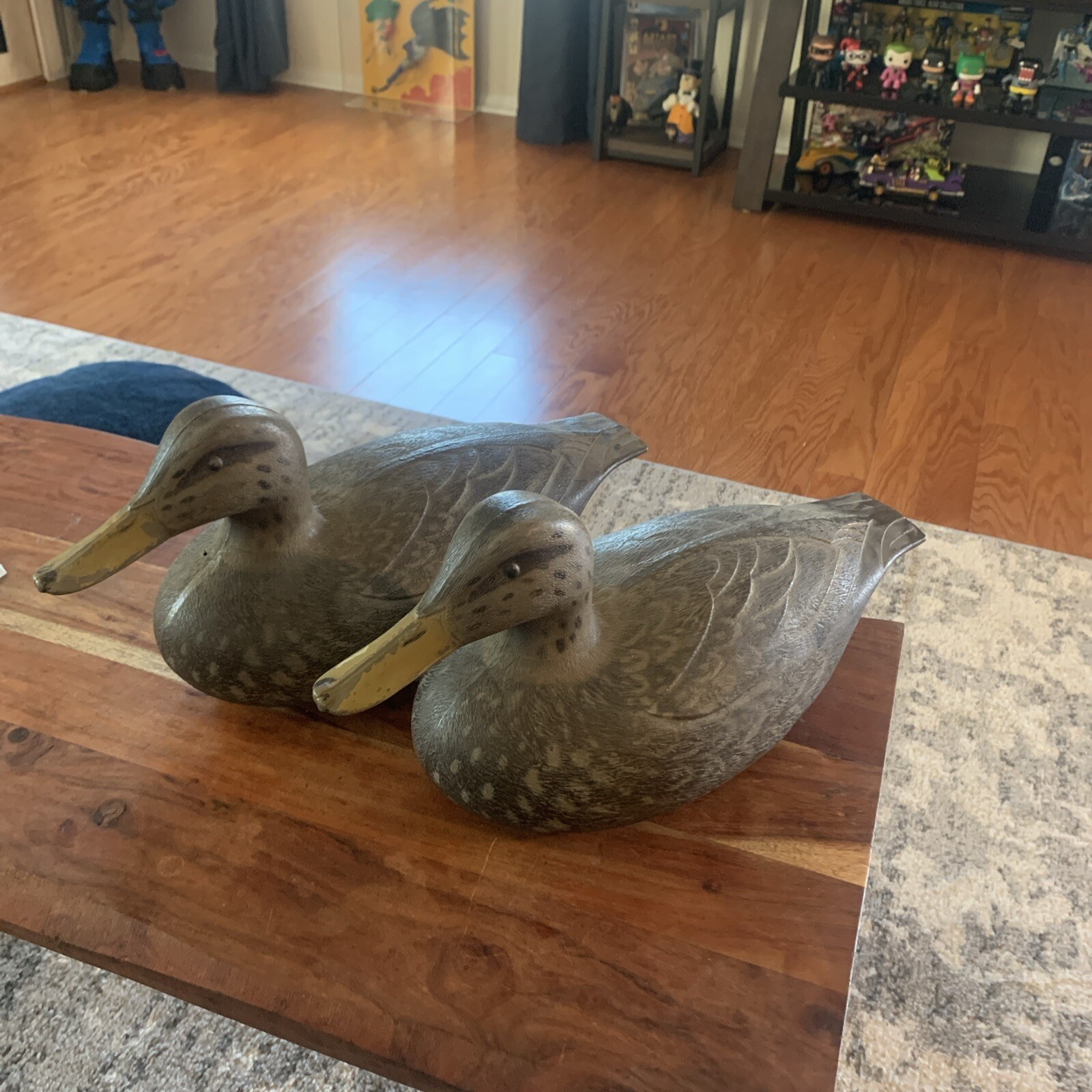 Vintage Duck Decoy Victor D-9 Animal Trap Company Hard Plastic Mallard