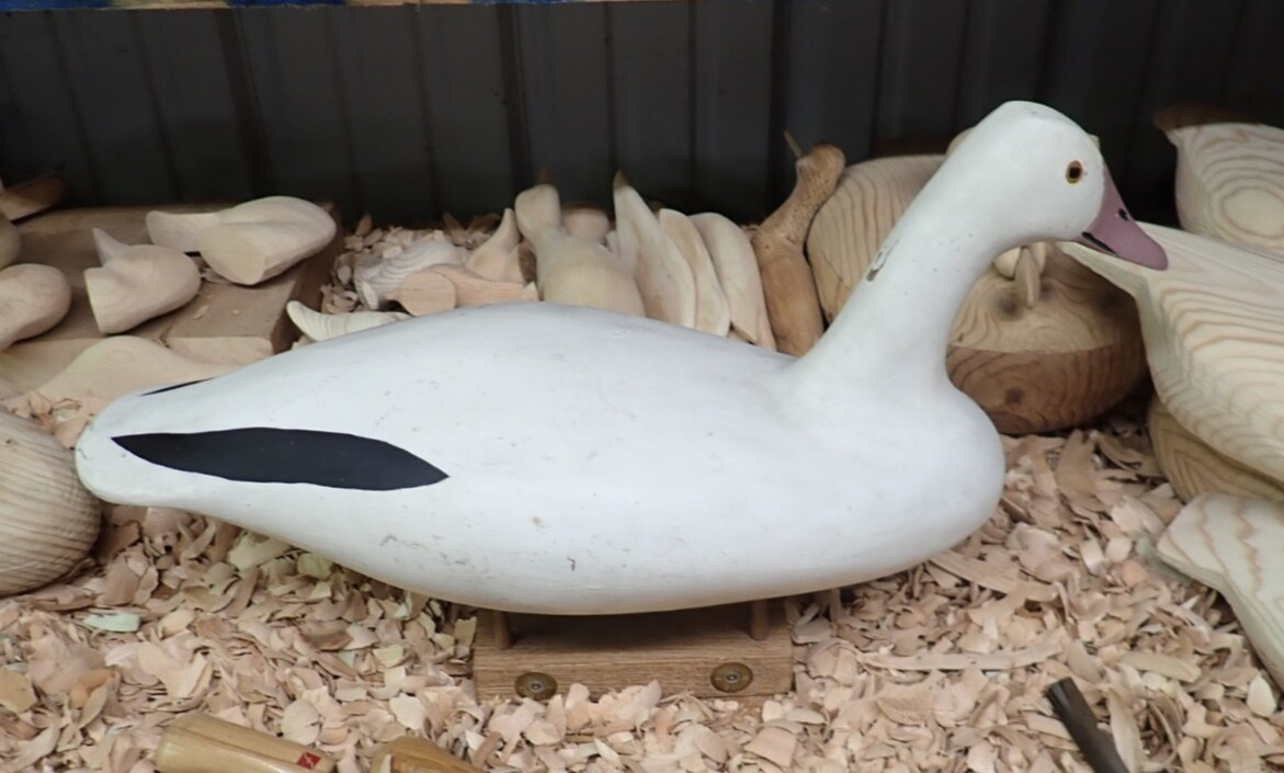 1984 Snow Goose Decoy By Robert “Bob” Litzenberg (1910-1997)