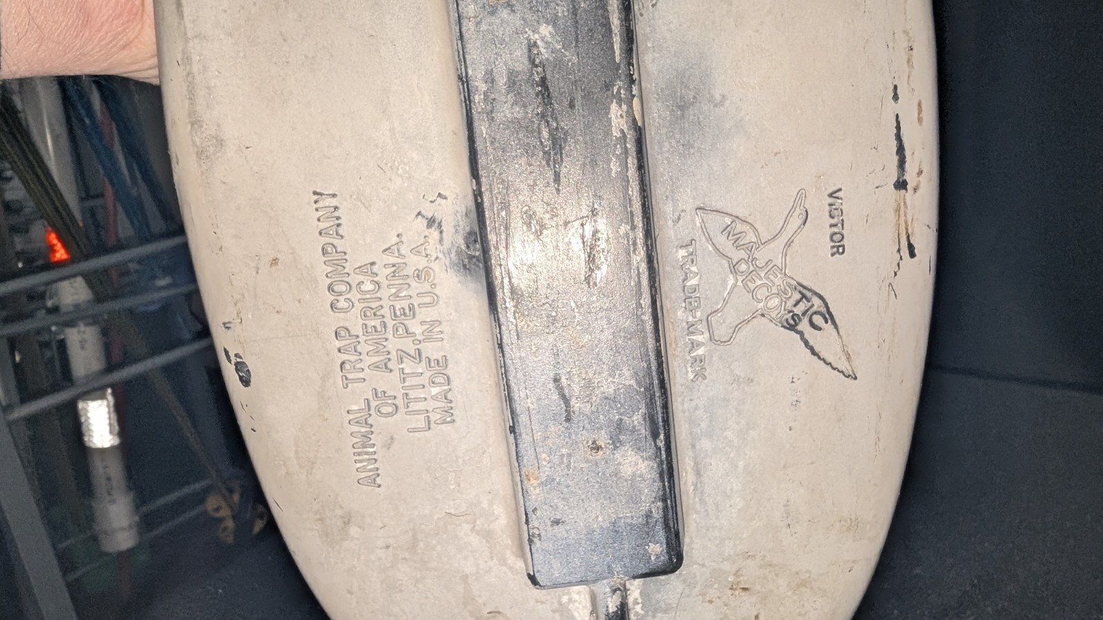 Mallard Decoy Pair Drake Hen Victor Majestic Animal Trap Co See Description (3C)