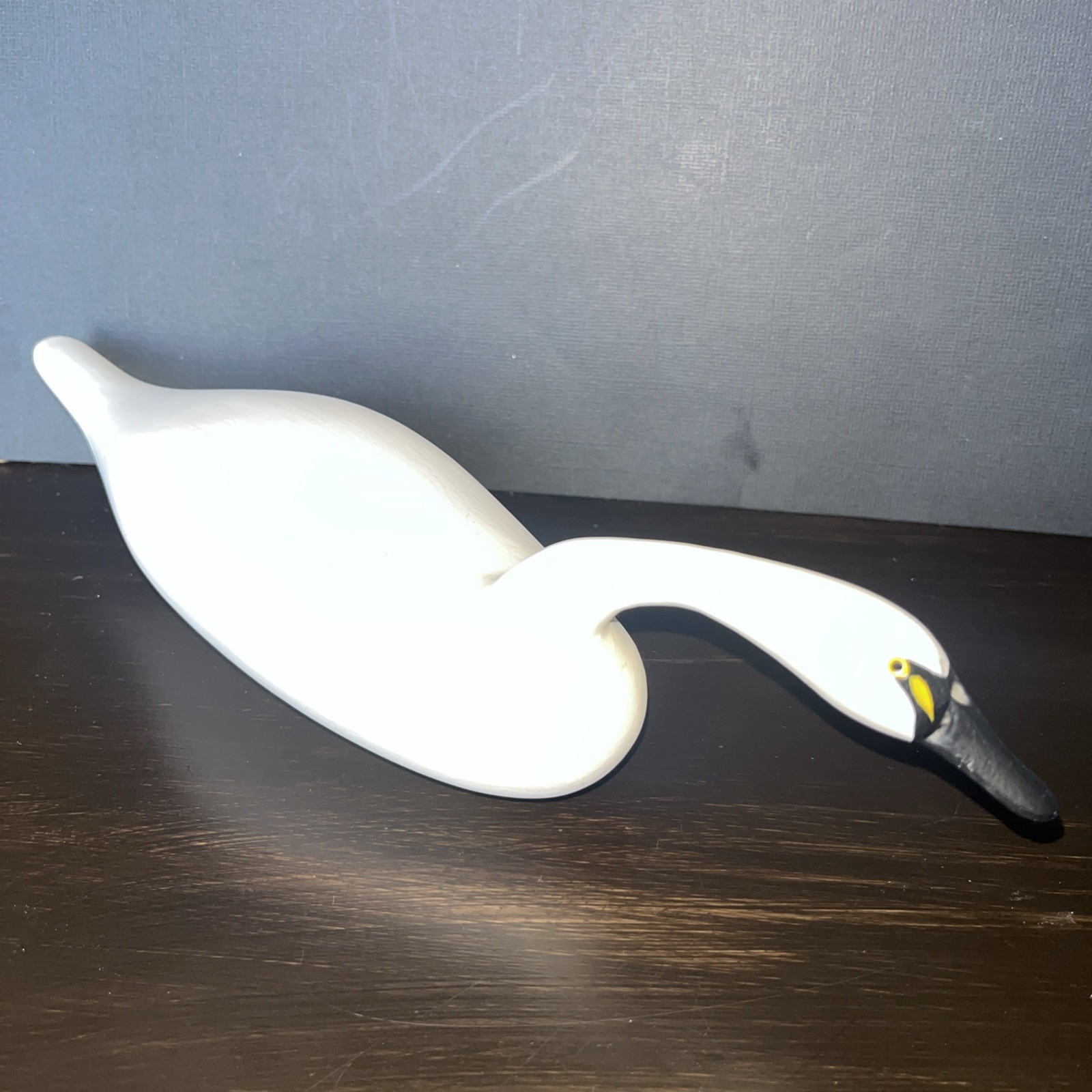 SWAN Decoy Havre de Grace Maryland 10”Captain BOB JOBES 1994 Signed Miniature