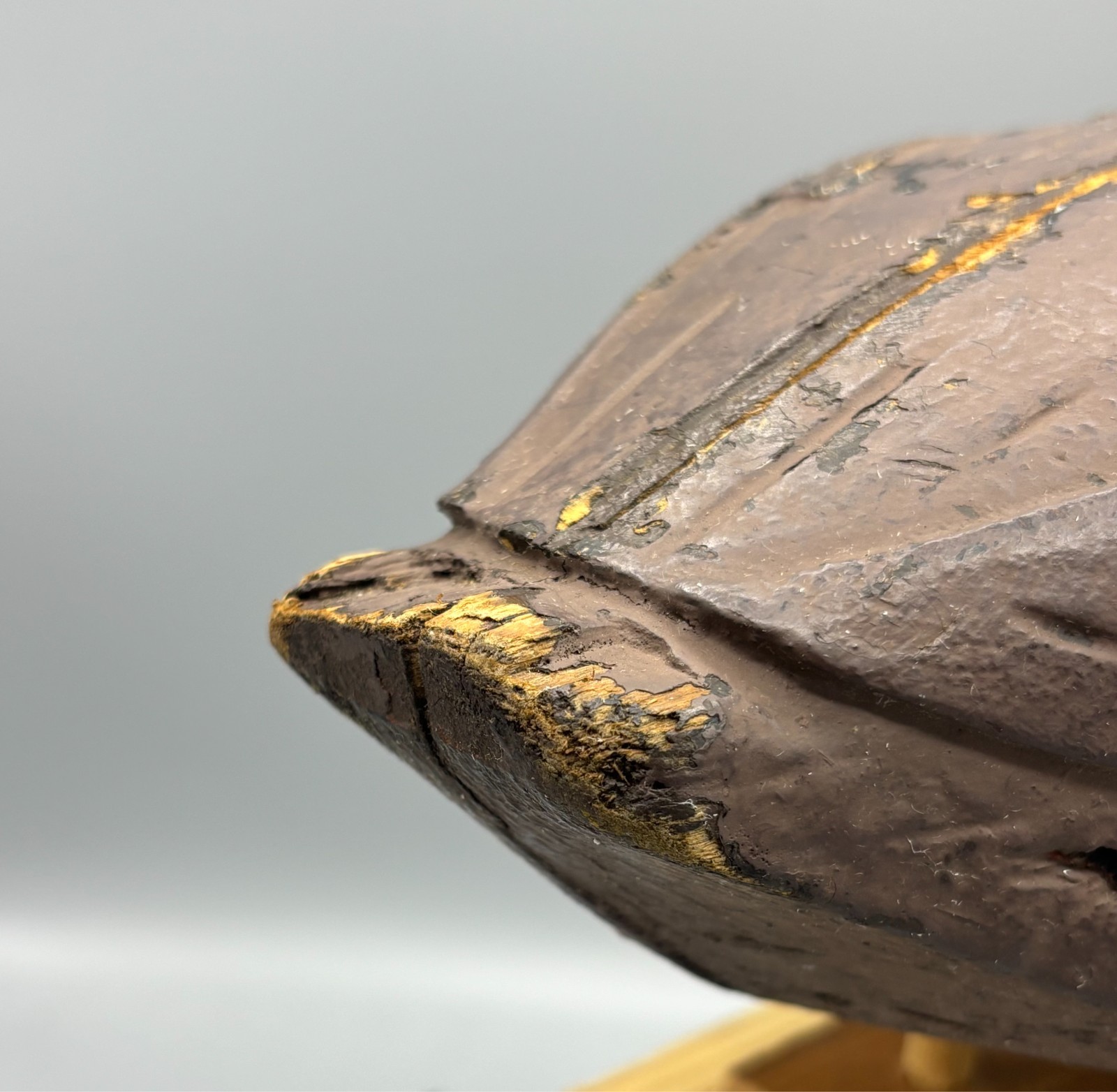 **UNUSUAL** QUEBEC VERTICAL SEAM BLACK DUCK ANTIQUE DECOY