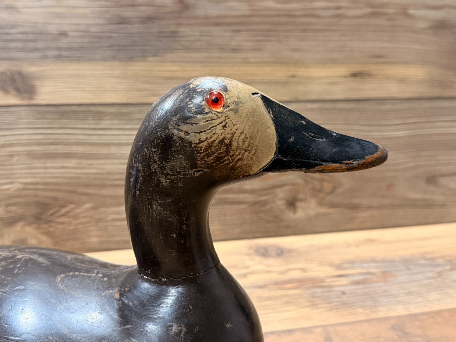 Antique Vintage Wood Duck Decoy **MASON** Canvasback Hen — SENECA LAKE