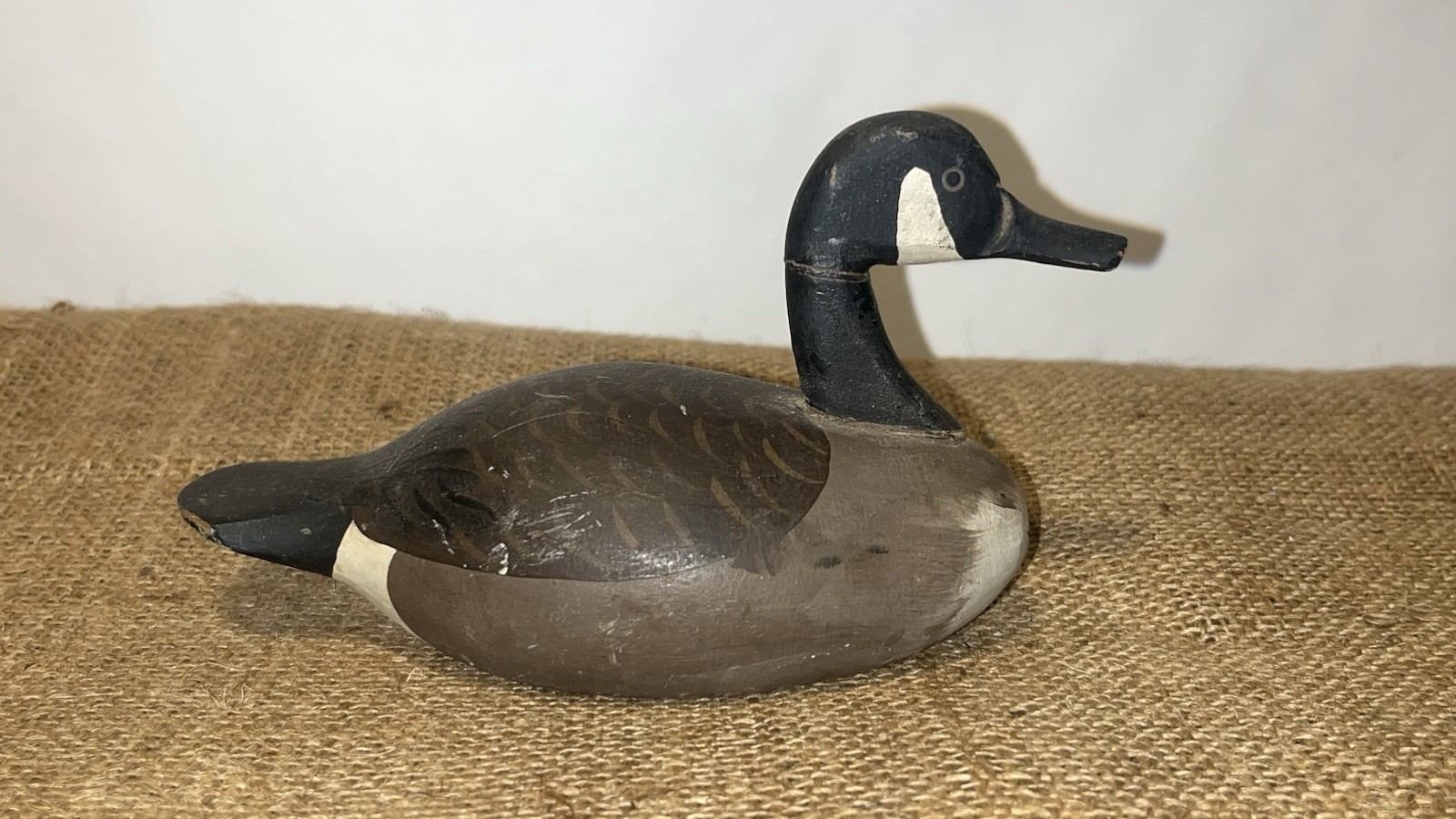canada goose miniature decoy captain jess urie rock hall maryland