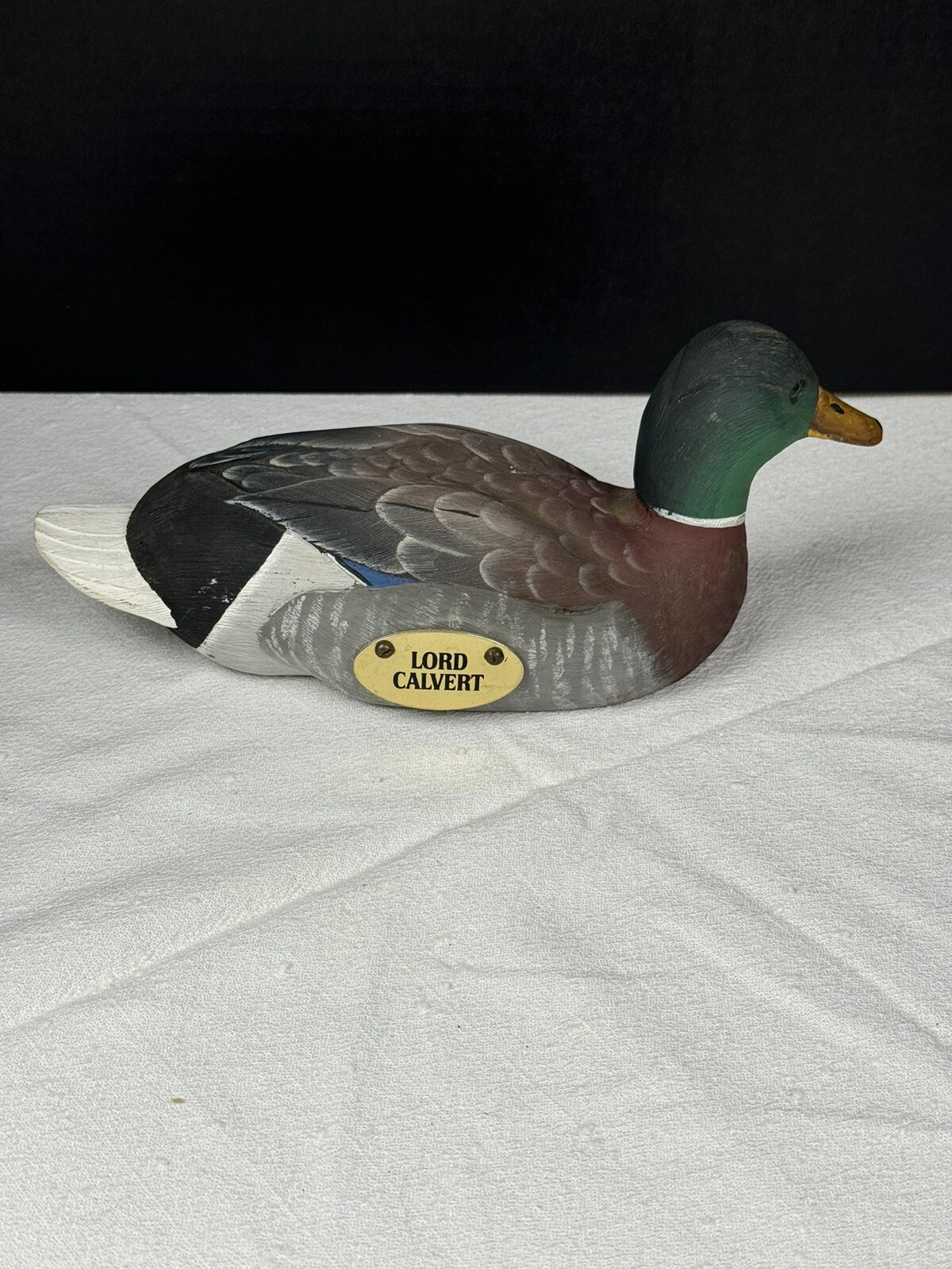 Mallard Drake Duck Decoy 1990 P. Holland