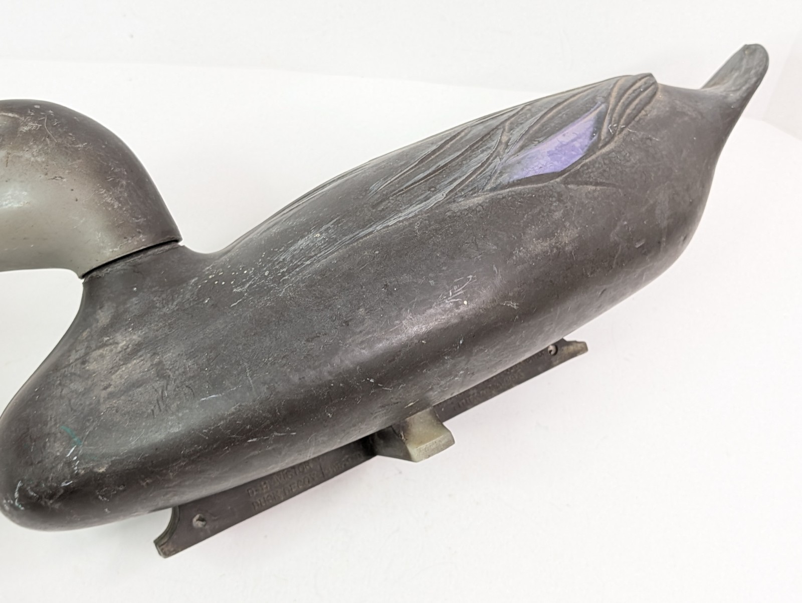 Large 20 1/4″ Plastic Duck Decoy Victory D-11 Woodstream Corp Litliz Vintage