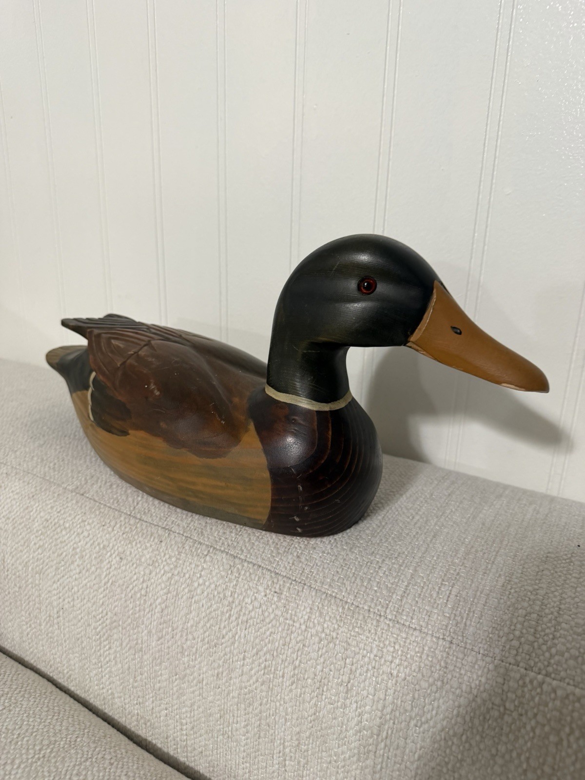 vintage wood duck decoy