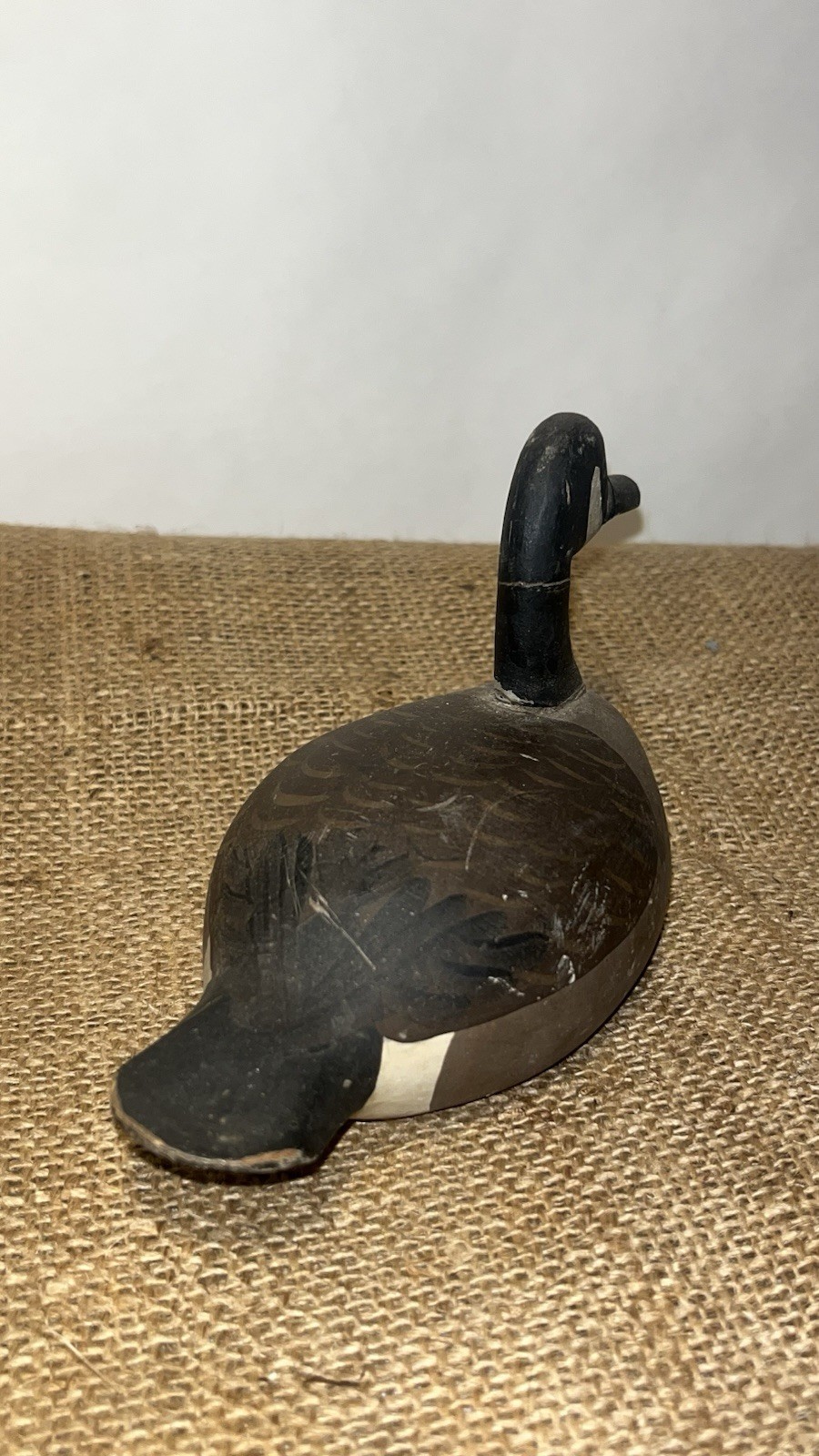 canada goose miniature decoy captain jess urie rock hall maryland