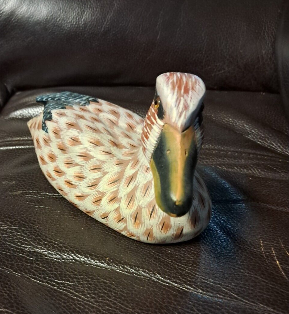 wooden duck decoys antique made in people’s republic of China ×