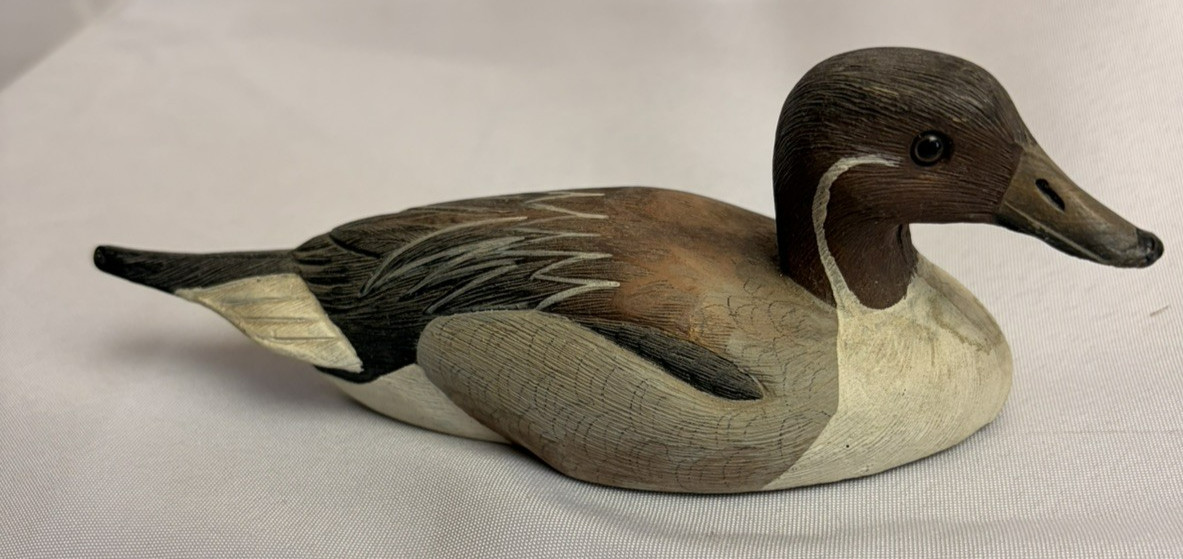 Duck Decoy Drake 1988 Handcrafted Mallard 7” Brileyco Inc. Signed