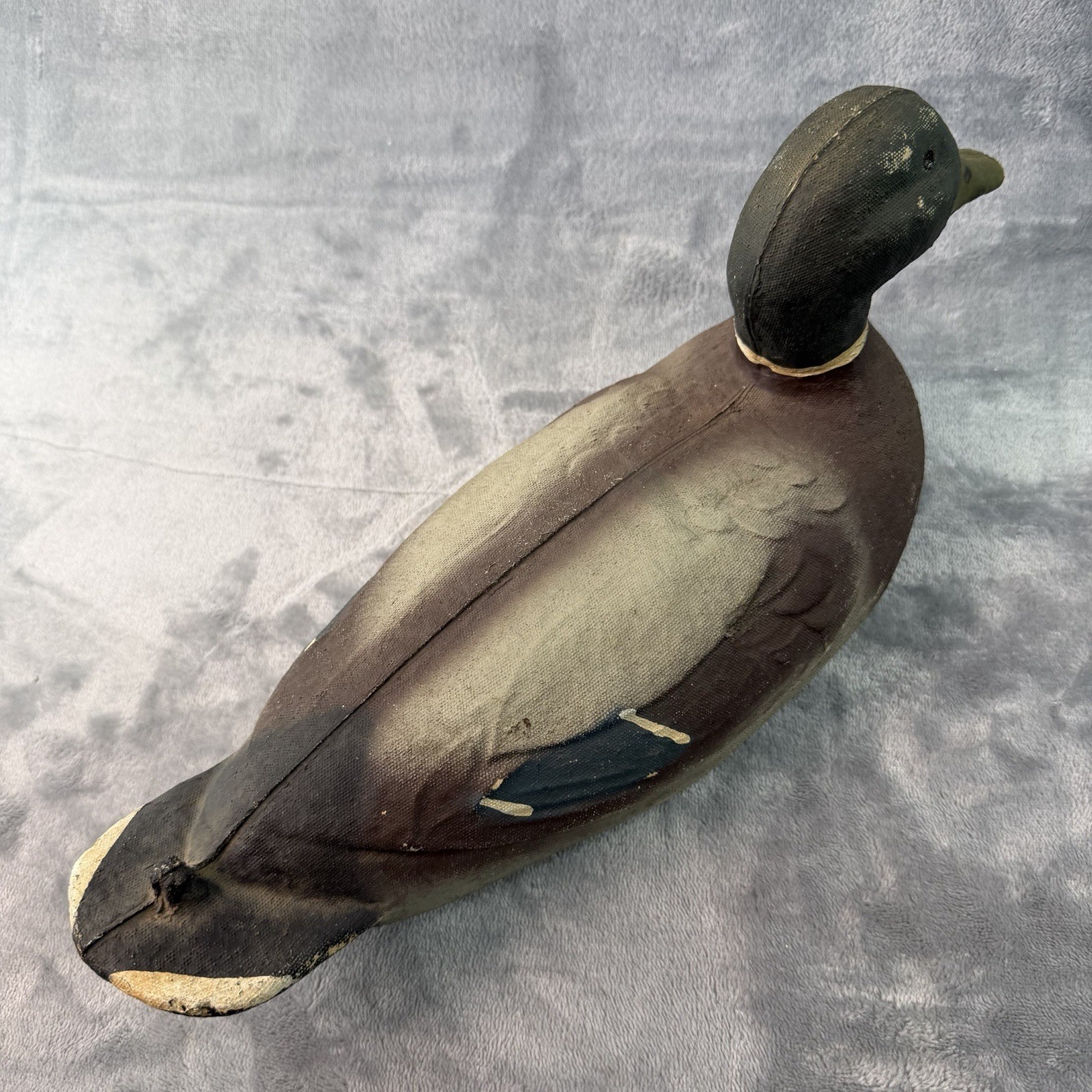 Vtg Victor Veri-Lite Mallard Drake Duck Decoy Animal Trap Co Paper Label B227