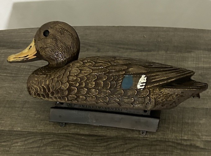 flambeau duck decoy 15” By 7” Plastic Hunting Mallard Vintage
