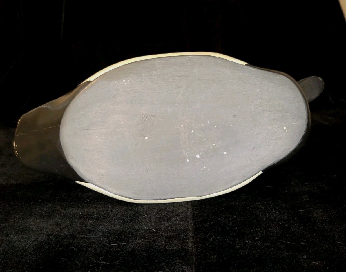 Hand Painted Decoy Duck Canvasback Unsigned 12 Inch