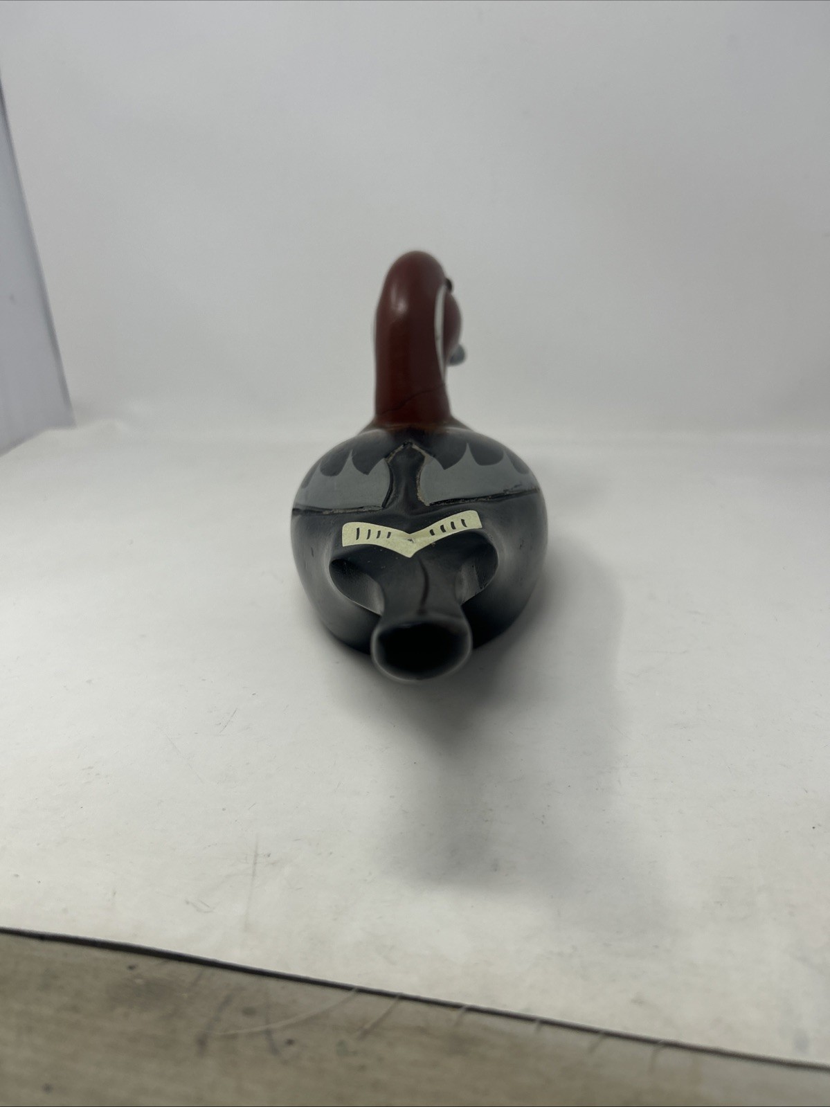 Vintage 16″ Hand Carved Painted Wood Northern Pintail Duck Decoy with Glass Eyes