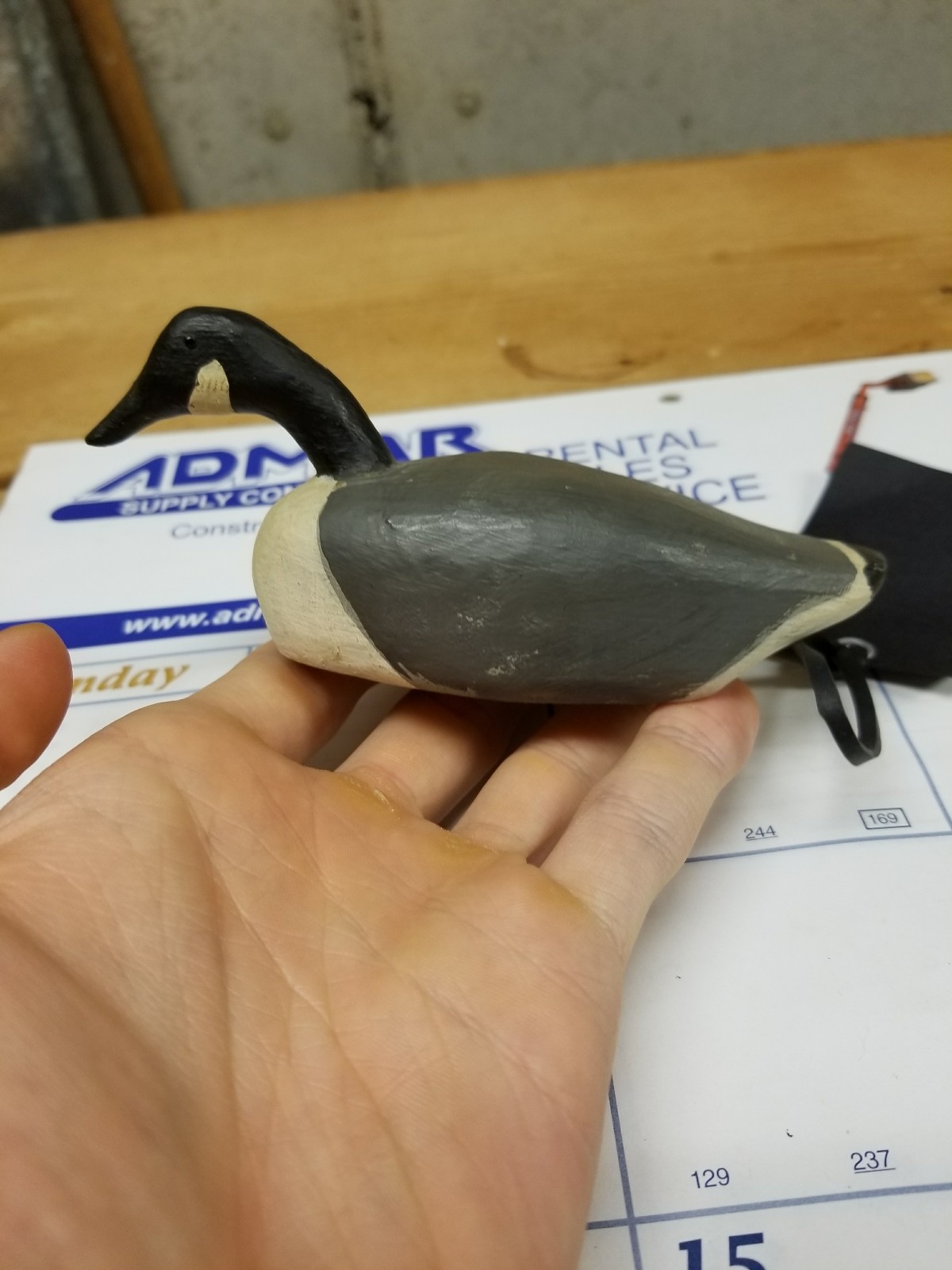 Excellent Pair Of Alfred Gardner Minis Goose/Swan Hingham/Accord Massachusetts