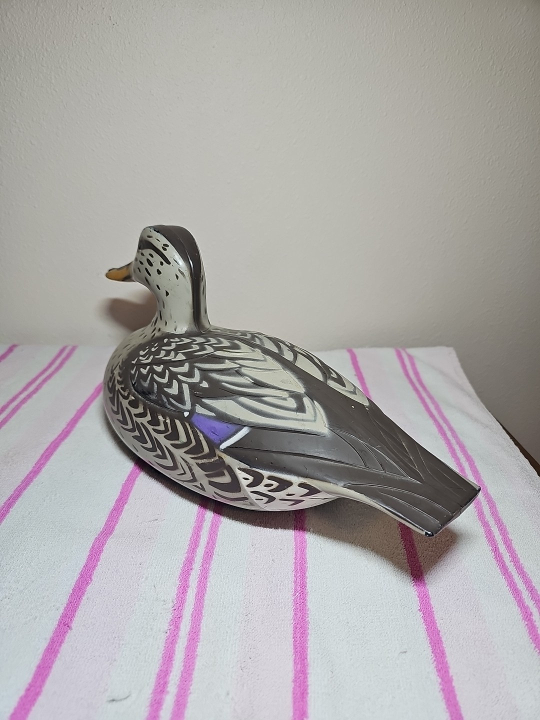 Vintage D-9 Victor Pintail Duck Decoy Hen 1967 By Woodstream USA
