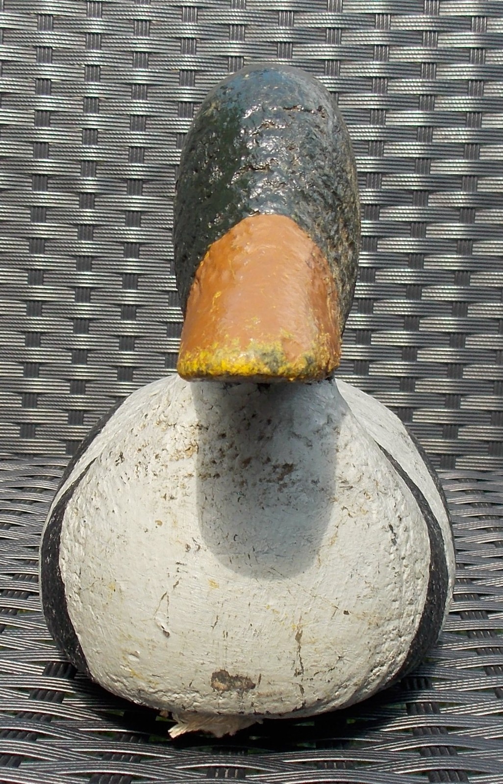 Victor Animal Trap Company Wooden Duck Hunting Decoy 1940S