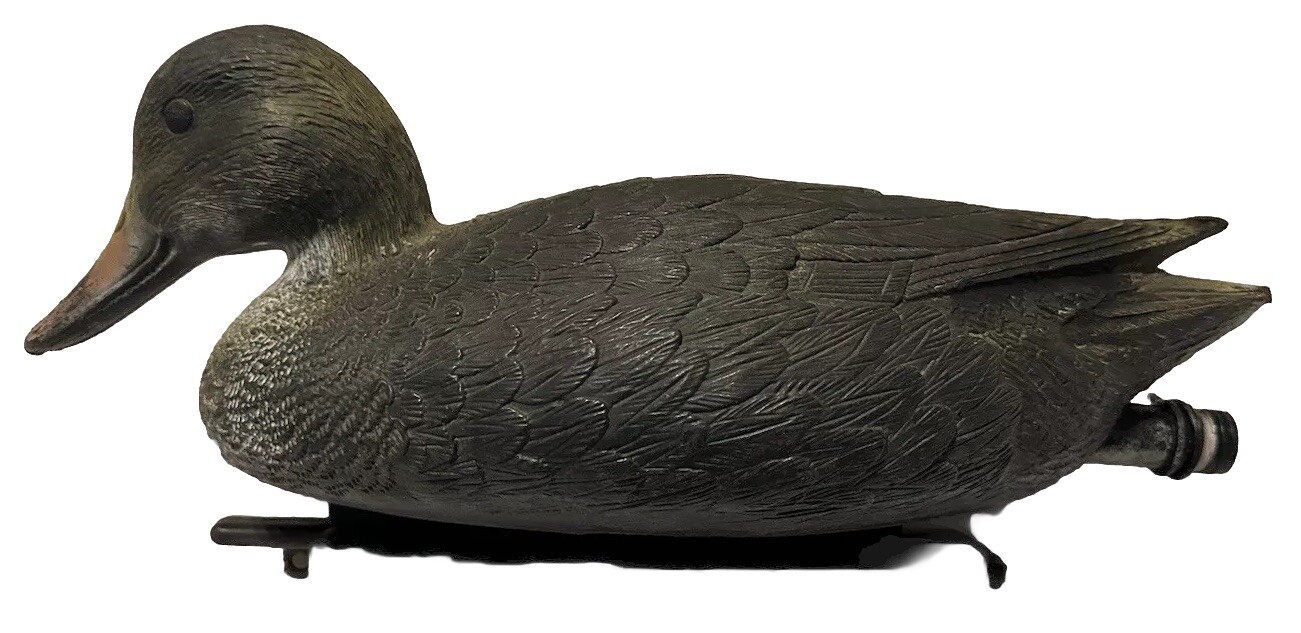 Carry Lite Duck Decoy Made in Italy Sport Plastic Vintage Man Cave Decor