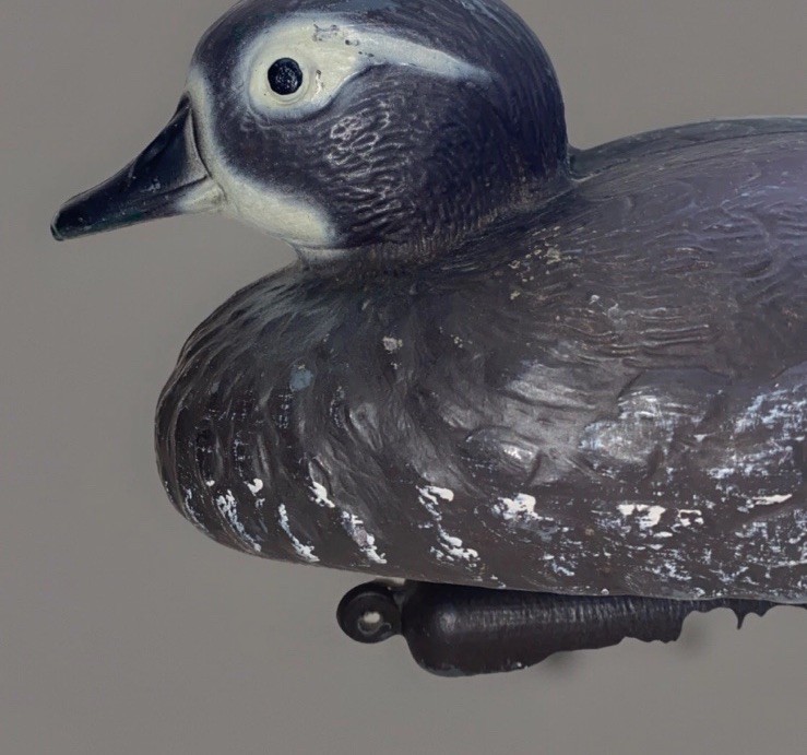 Sport Plast Vintage Hunting Decoy Duck Made In Italy
