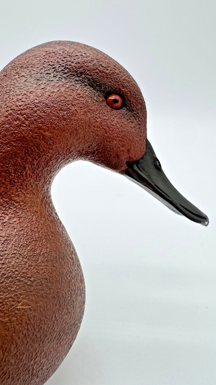 California Waterfowl Decoy of the Year Green-Winged Cinnamon Teal Duck
