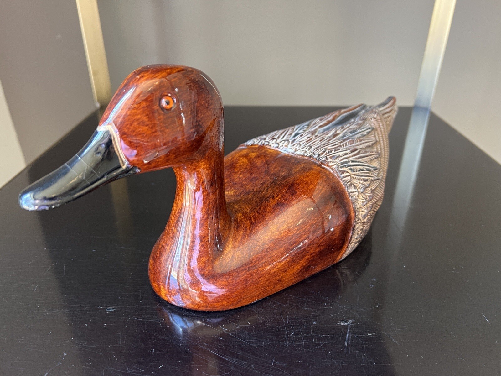 RARE Hand Made Duck Decoy France