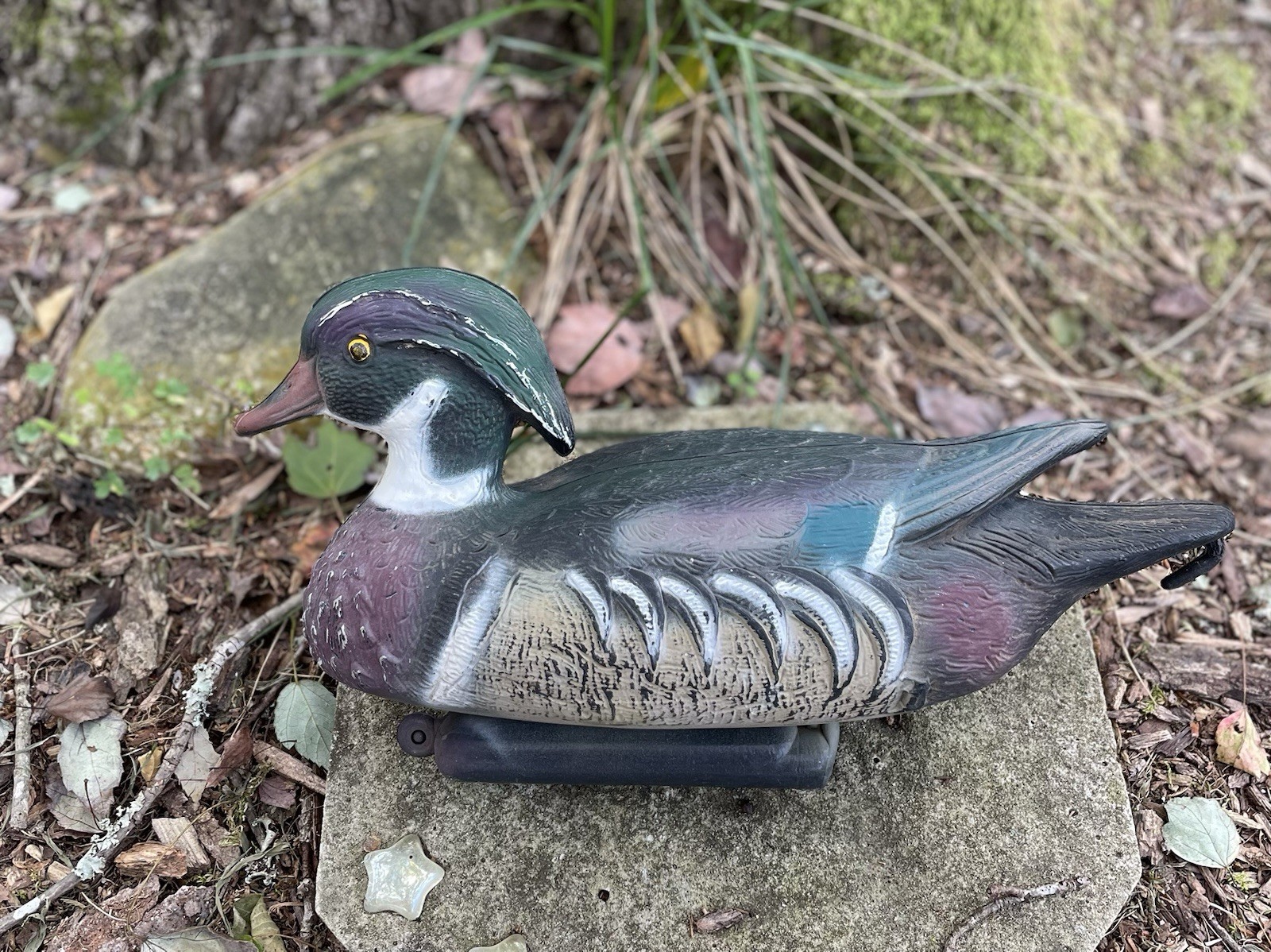 Carry Lite Vintage 15″ Plastic Duck Decoy Made In Italy