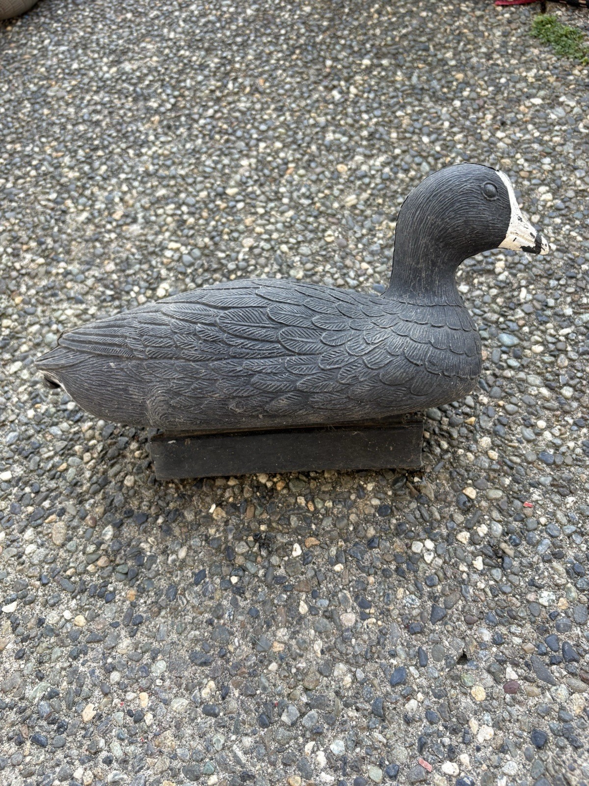 Vintage Flambeau Specialty Series Water Keel Coot Duck Decoy Made In USA Decor