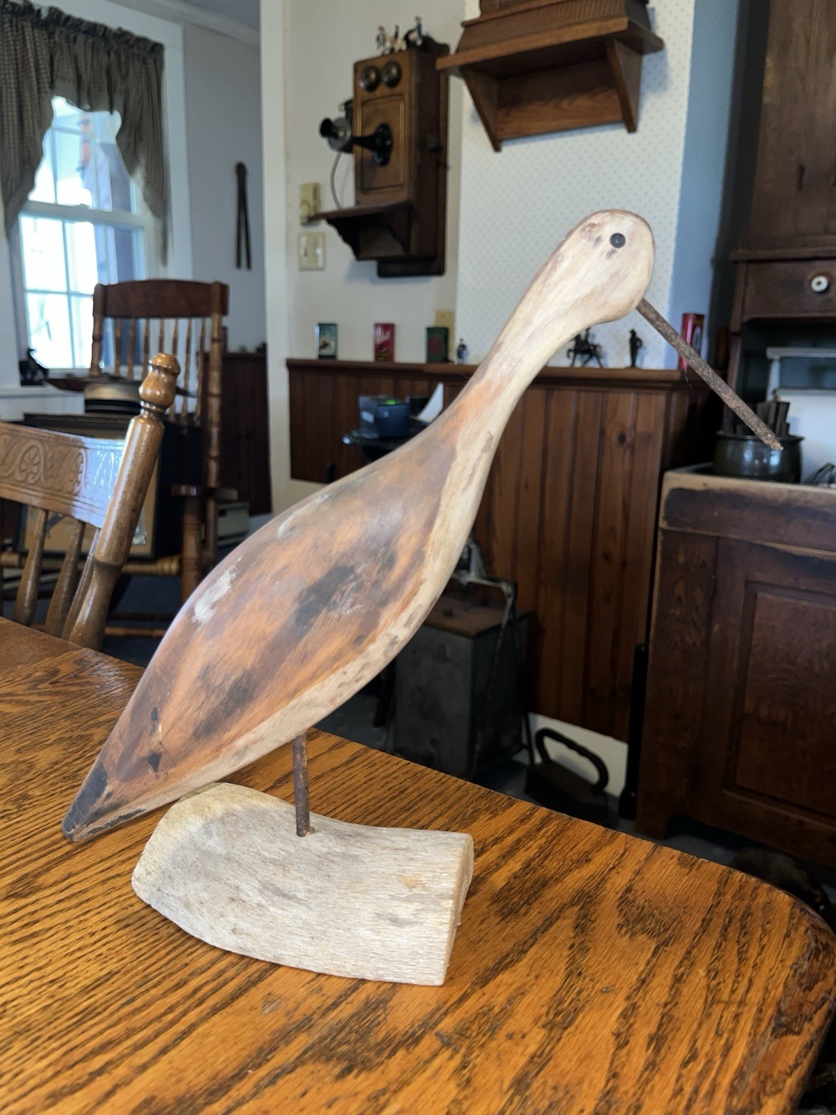 Shorebird Decoy Signed