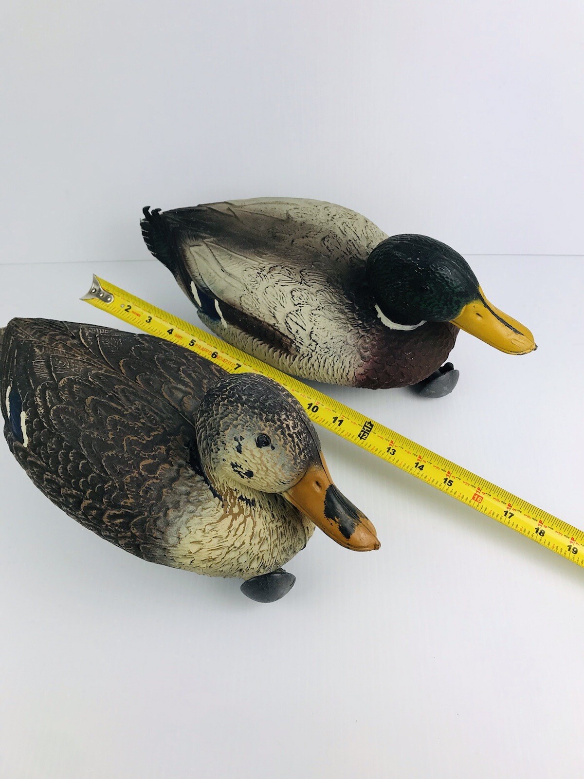 DUCK DECOY SPORT PLAST ITALY SET Female & Male Includes Anchor Weights