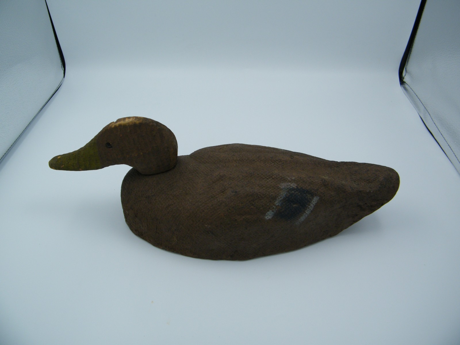 Vintage 1940’s Arrowhead Products Co Mallard Hen Black Duck Decoy