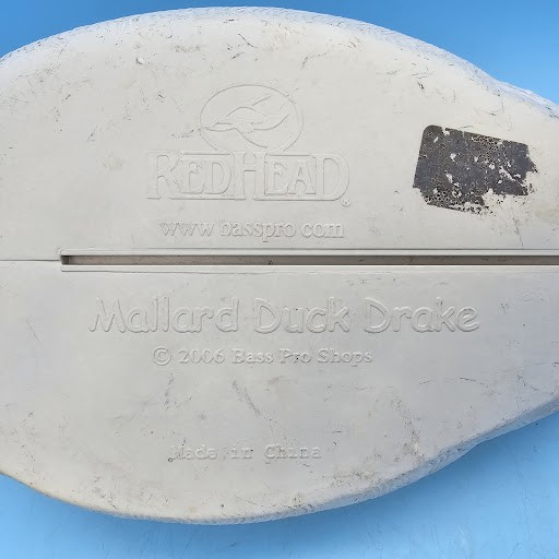 RedHead Bass Pro Shops 2005 Mallard Drake Duck Decoy Hunting Waterfowl Figure