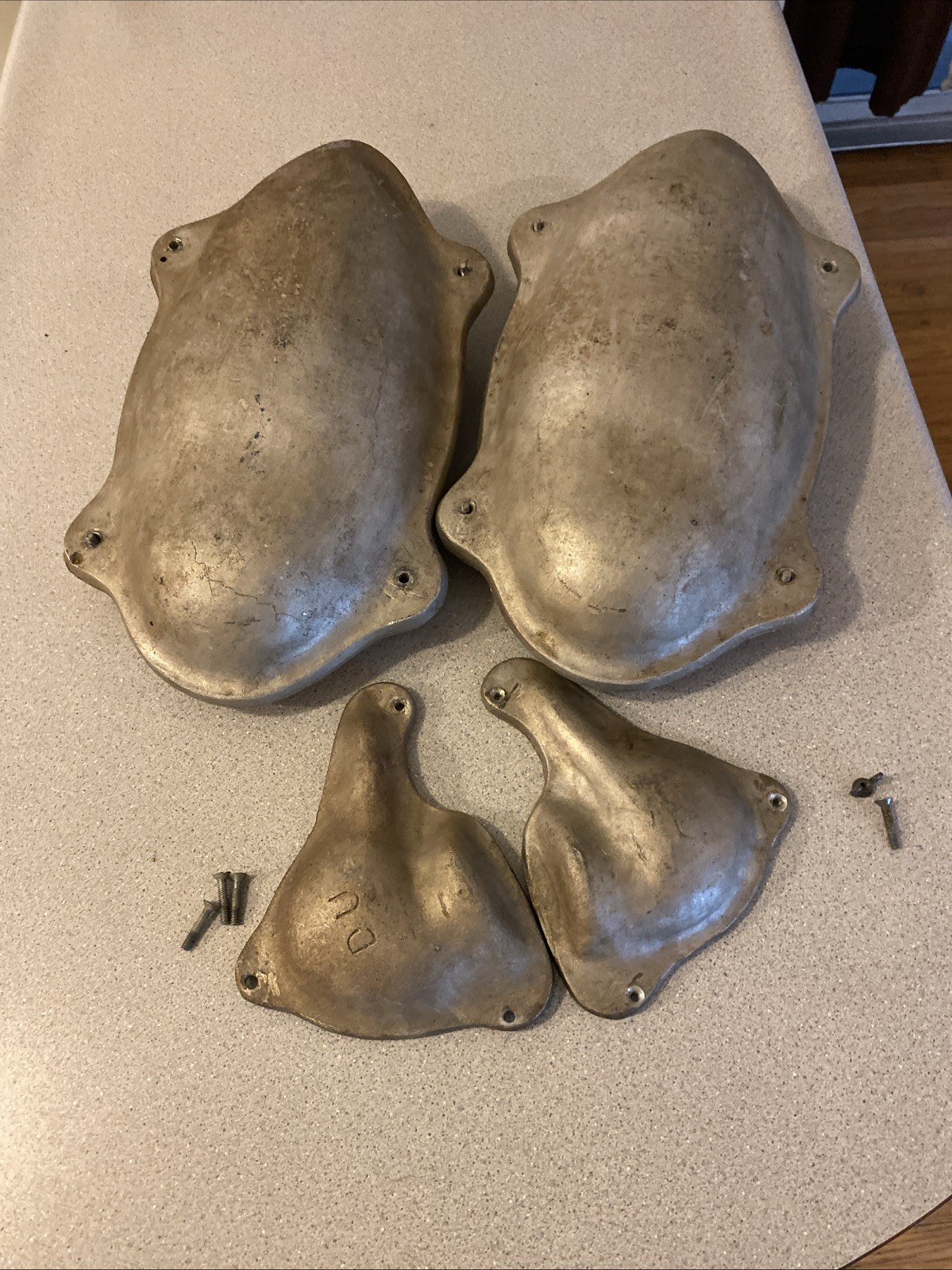 Vintage Cast Aluminum 3 Piece Duck Decoy Mold, Body & More,READ