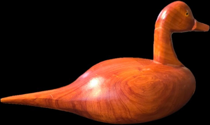 Signed Capt. Jesse Urie Pintail Decoy 6” – Rock Hall Maryland Carver – 1901-1978