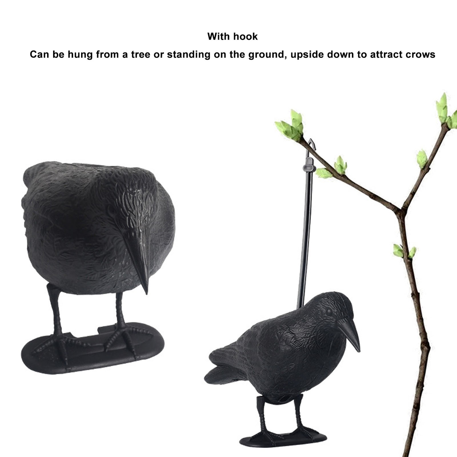 Crow Decoy For Outdoor Shooting Hunting New
