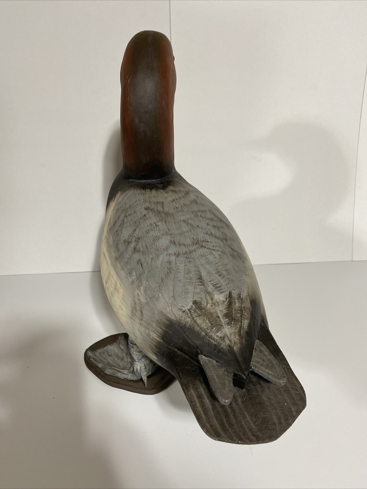 Pair Of 1981 Canvasback Duck Decoys by Robert D. Funke Havre DeGrace Maryland