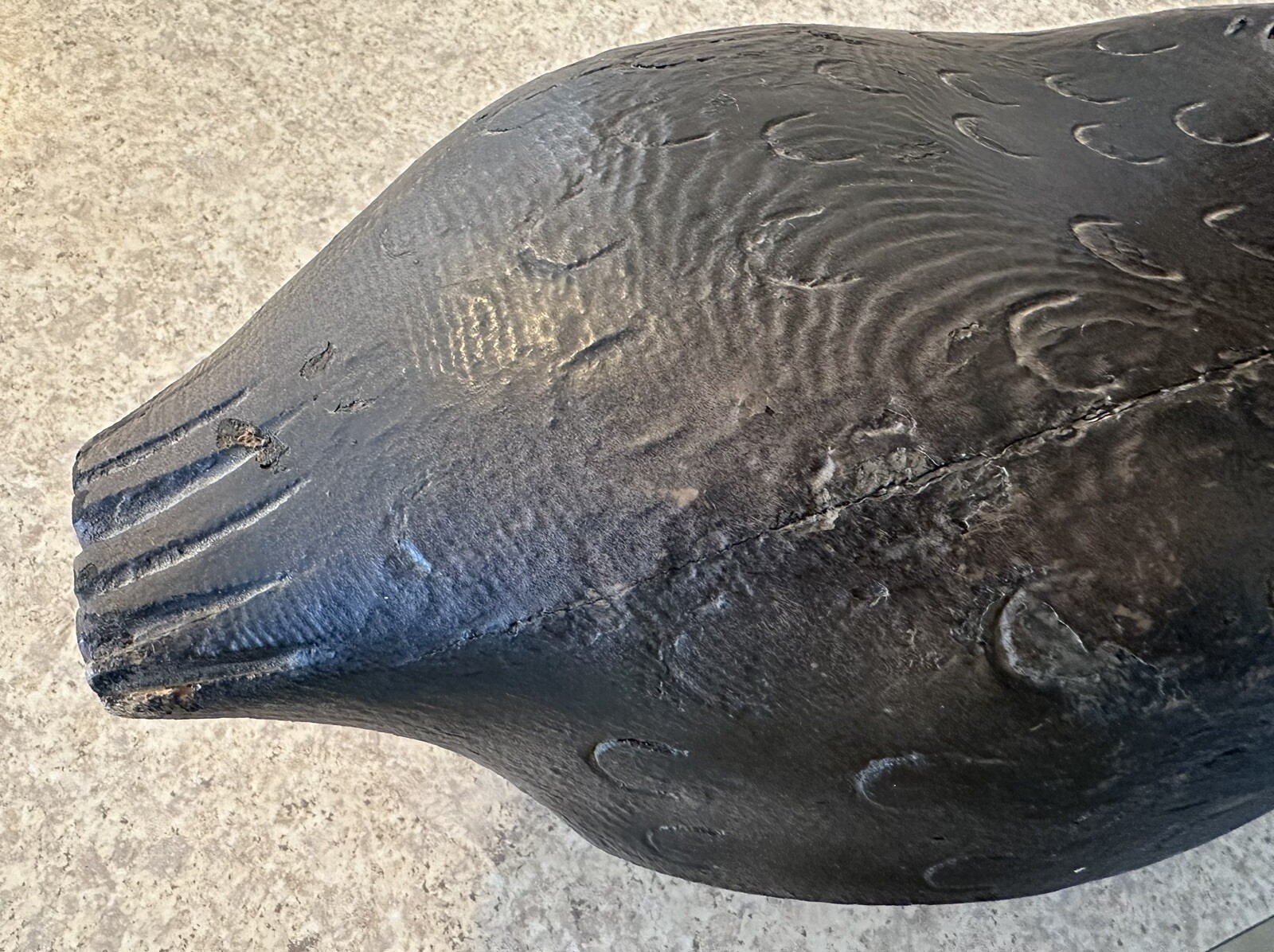 Vintage Wood Duck Decoy Antique Hand Carved Unsigned Unbranded