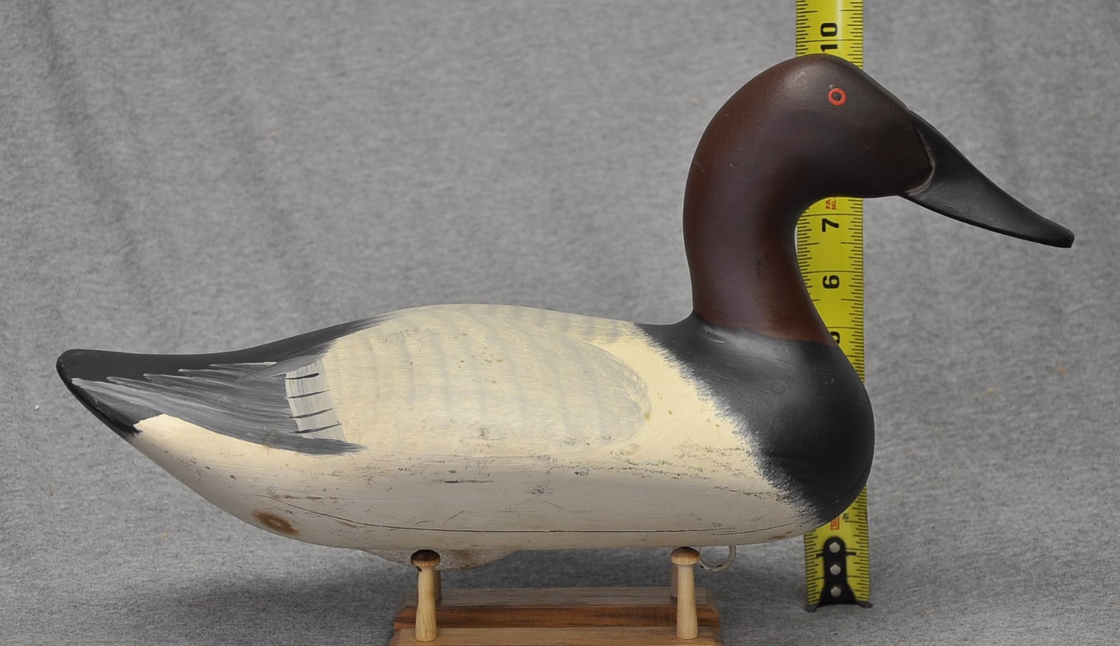 Madison Mitchell HIGH HEAD CANVASBACK Havre de Grace MD DUCK DECOY MINTY 1960’S