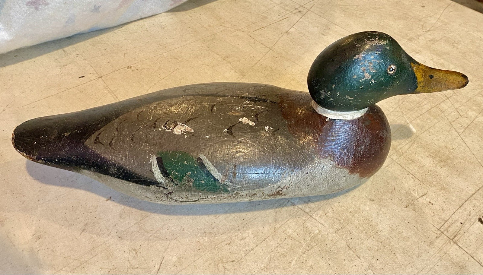 Mason Drake Mallard Wood Duck Decoy Origanal