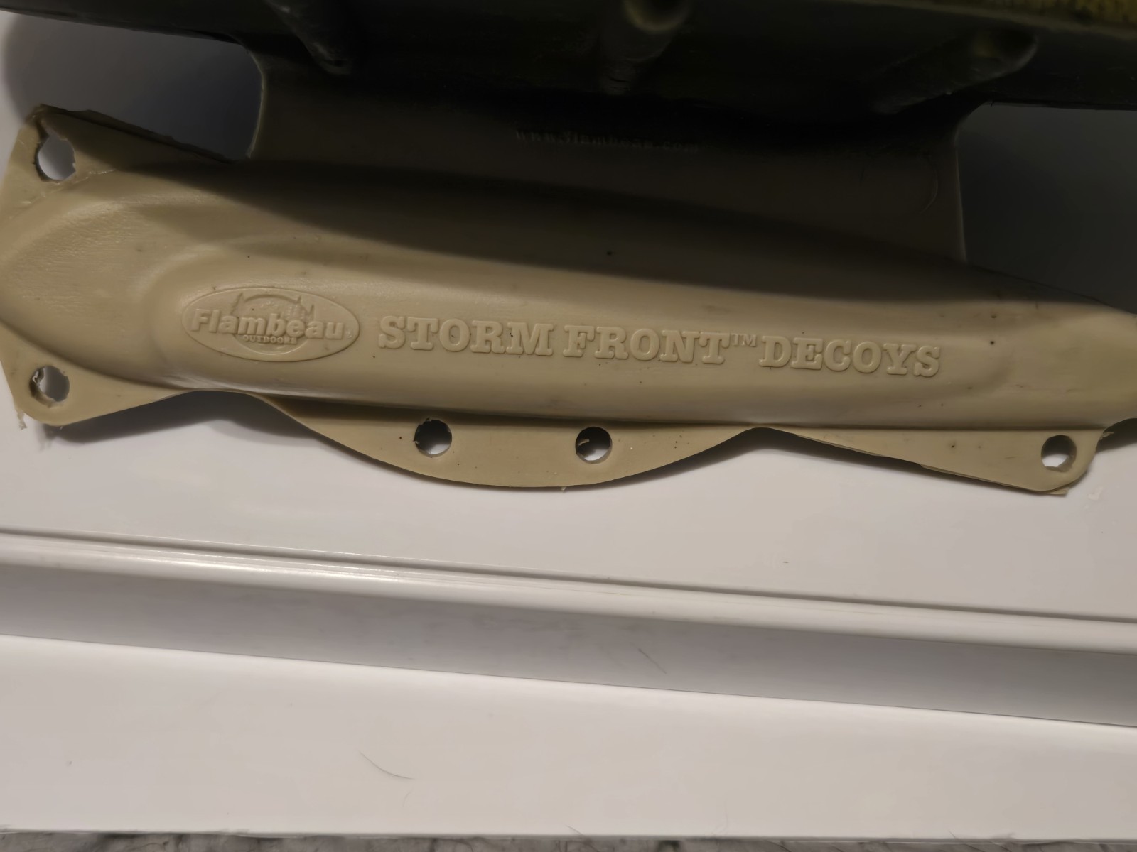 Flambeau Storm Front Wood Duck Drake Decoy Hunting Floating Duck Decoy
