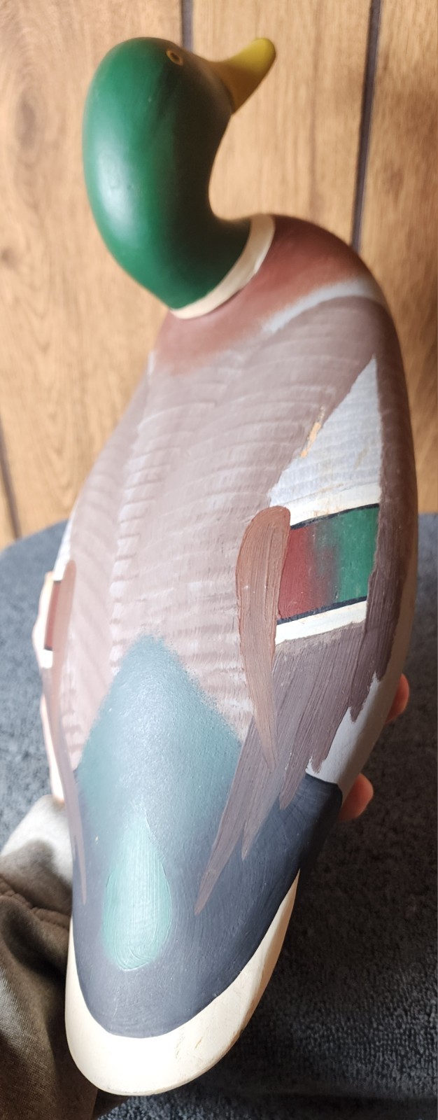 R. Madison Mitchell Mallard Wood Duck Decoy Upper Chesapeake Bay VTG Bird