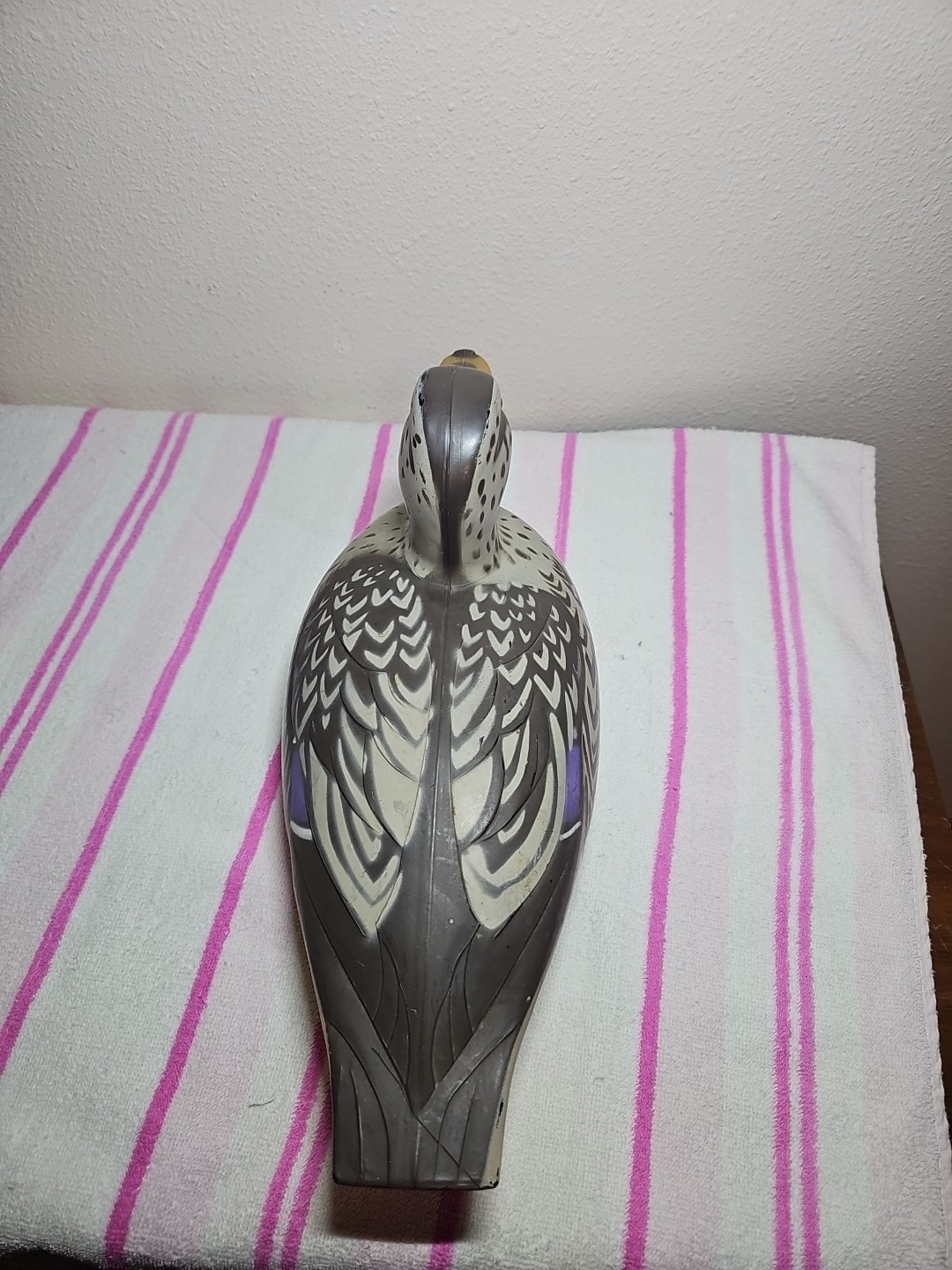 Vintage D-9 Victor Pintail Duck Decoy Hen 1967 By Woodstream USA