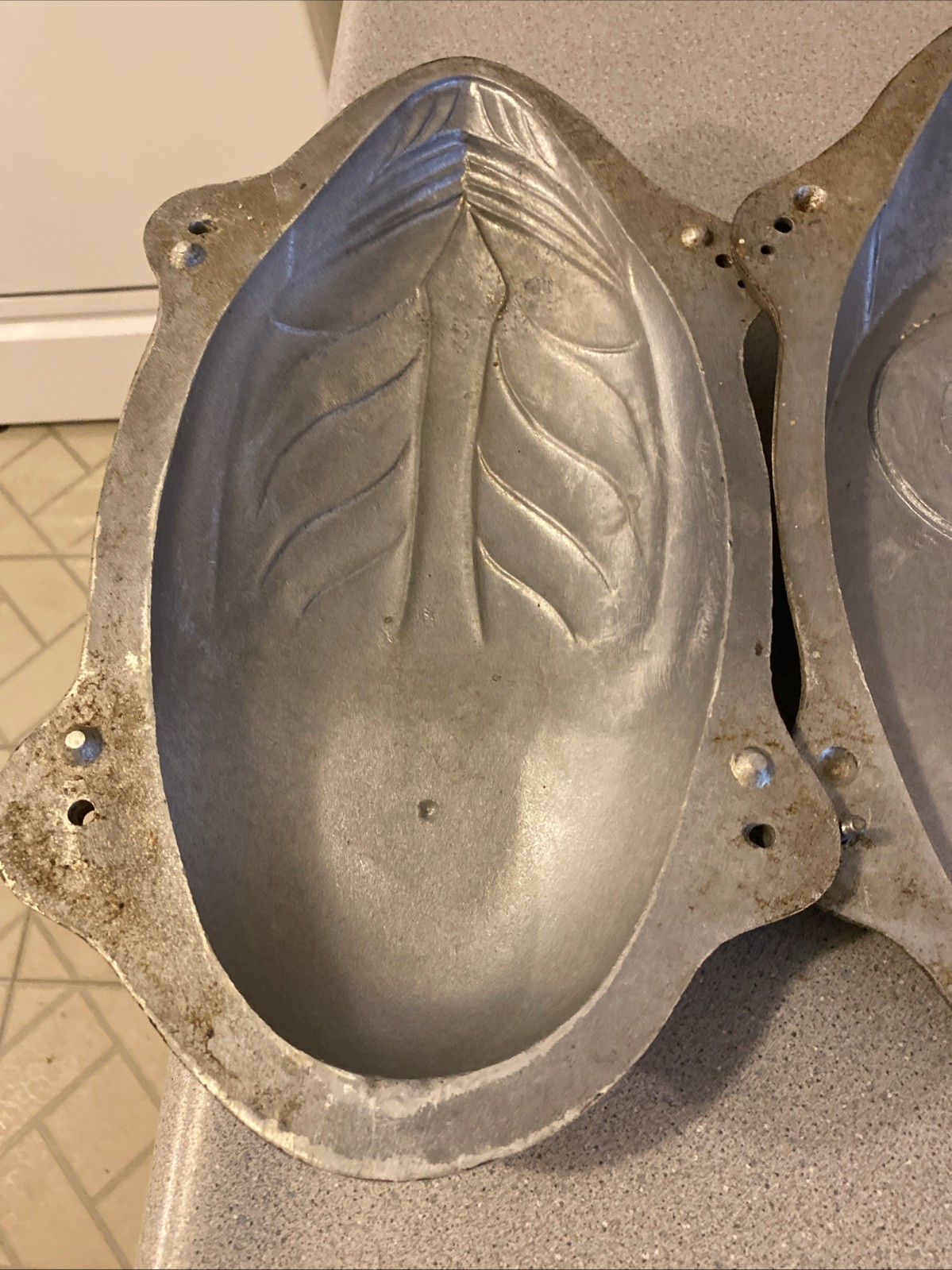 Vintage Cast Aluminum 3 Piece Duck Decoy Mold, Body & More,READ