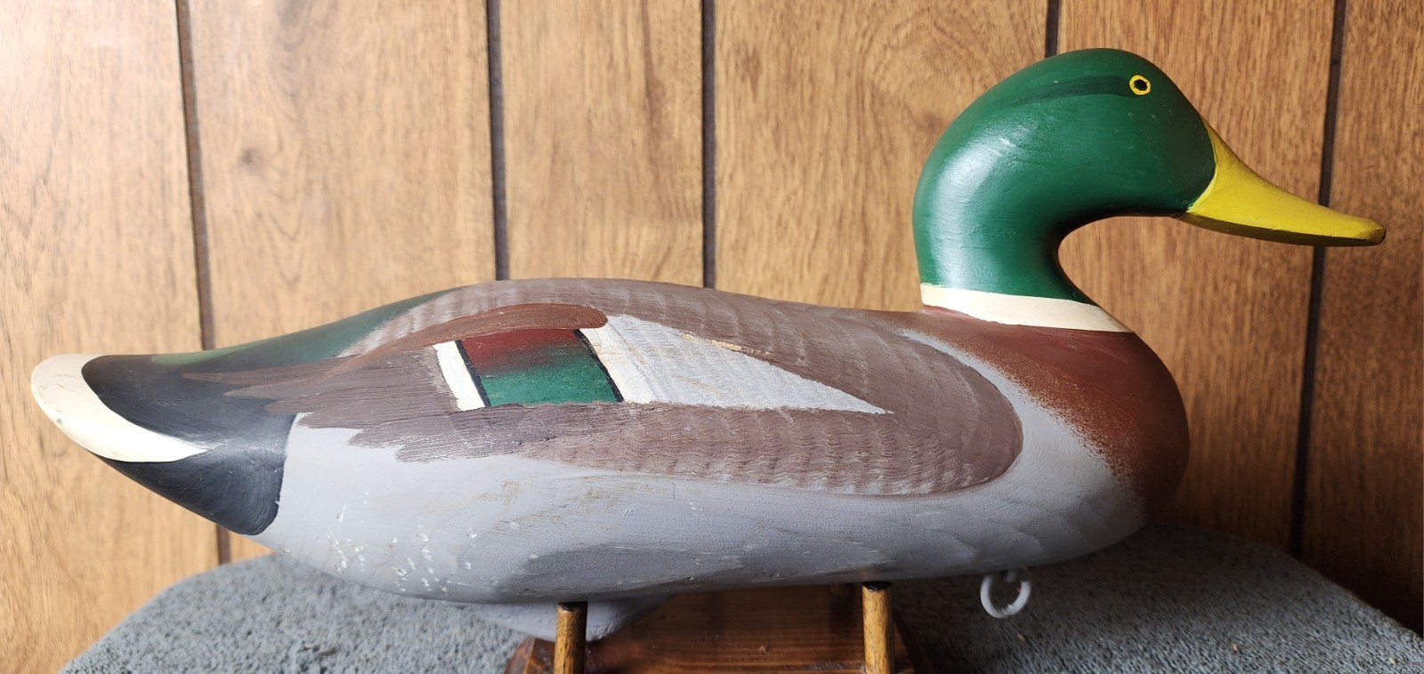 R. Madison Mitchell Mallard Wood Duck Decoy Upper Chesapeake Bay VTG Bird