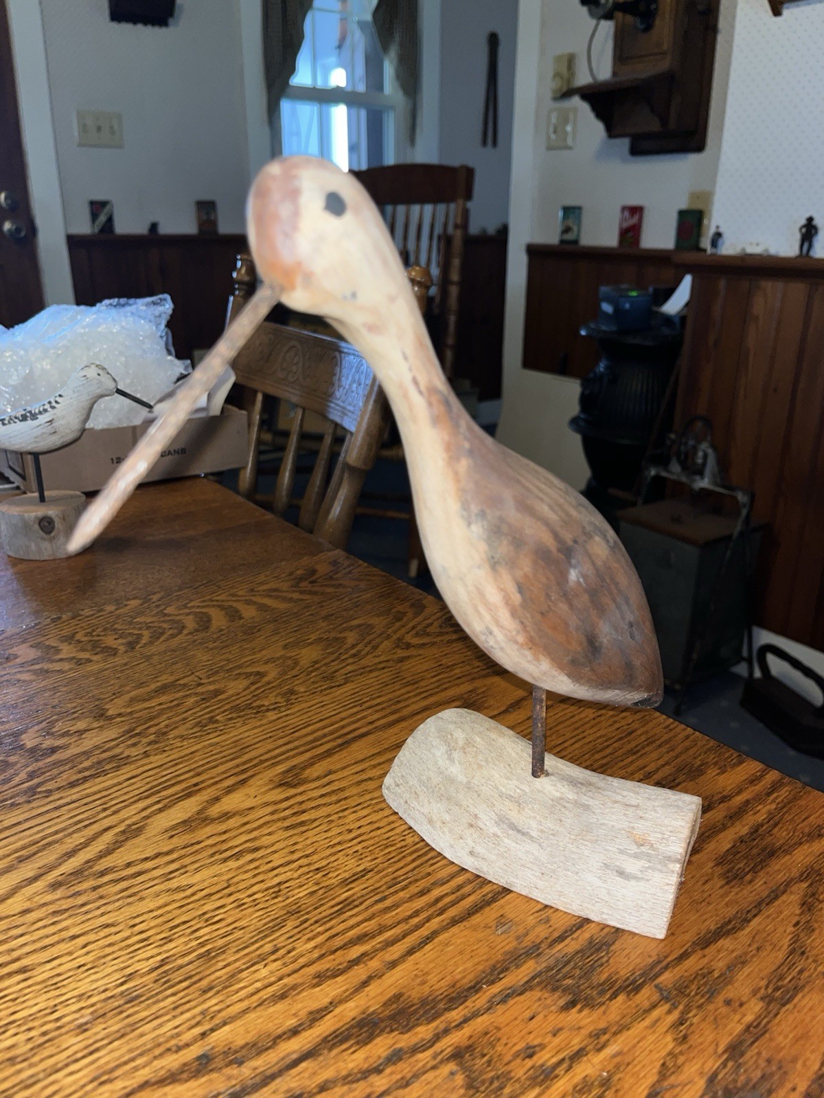Shorebird Decoy Signed