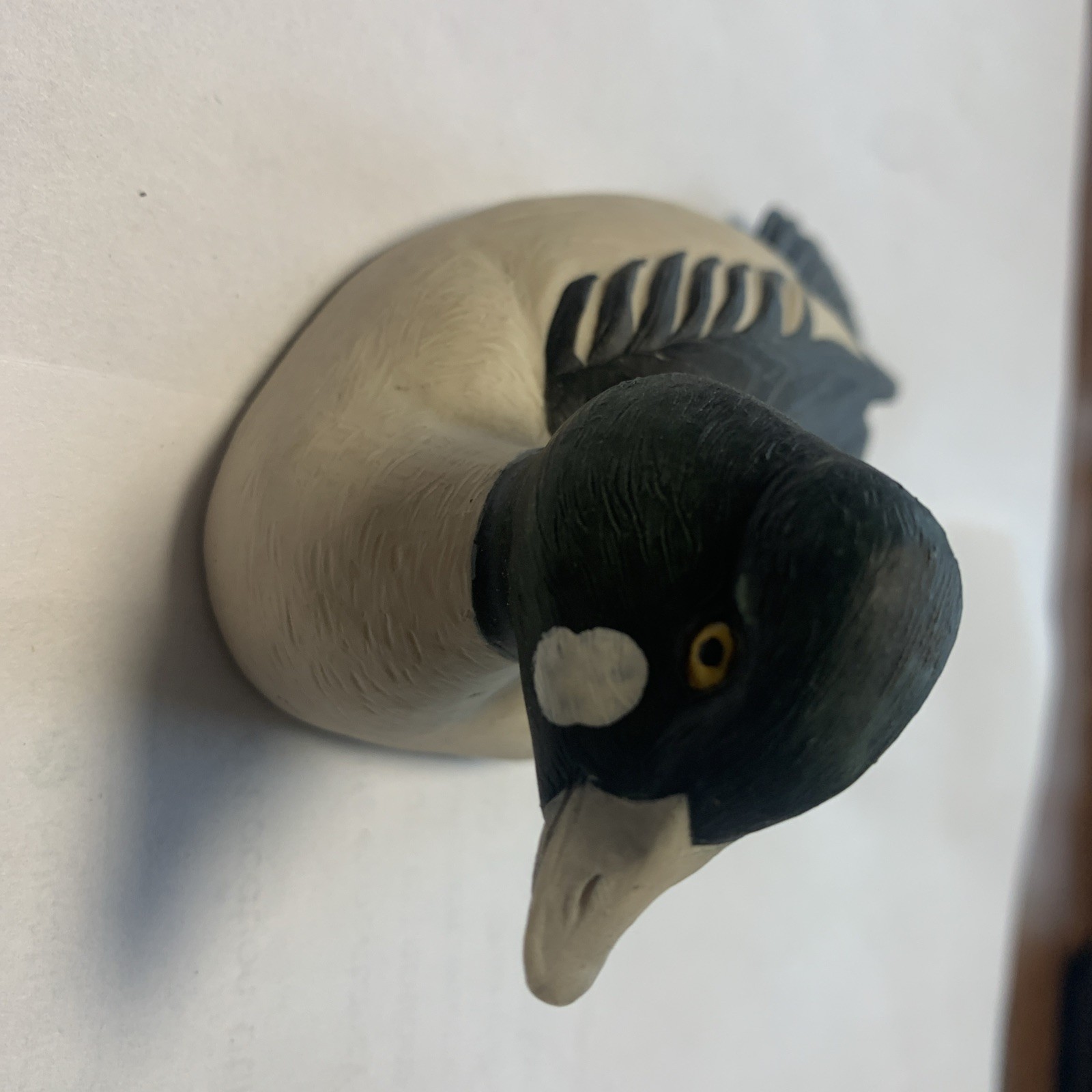 Miniature Goldeneye Duck Decoy