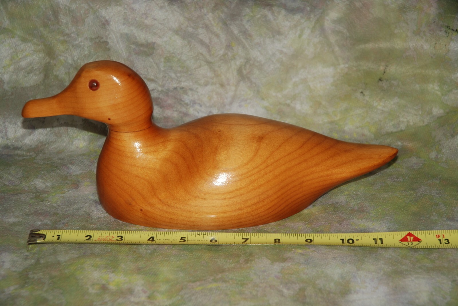 A Wooden Original Canada Duck Decoy Northeren Isle Carving B.C CampBell River